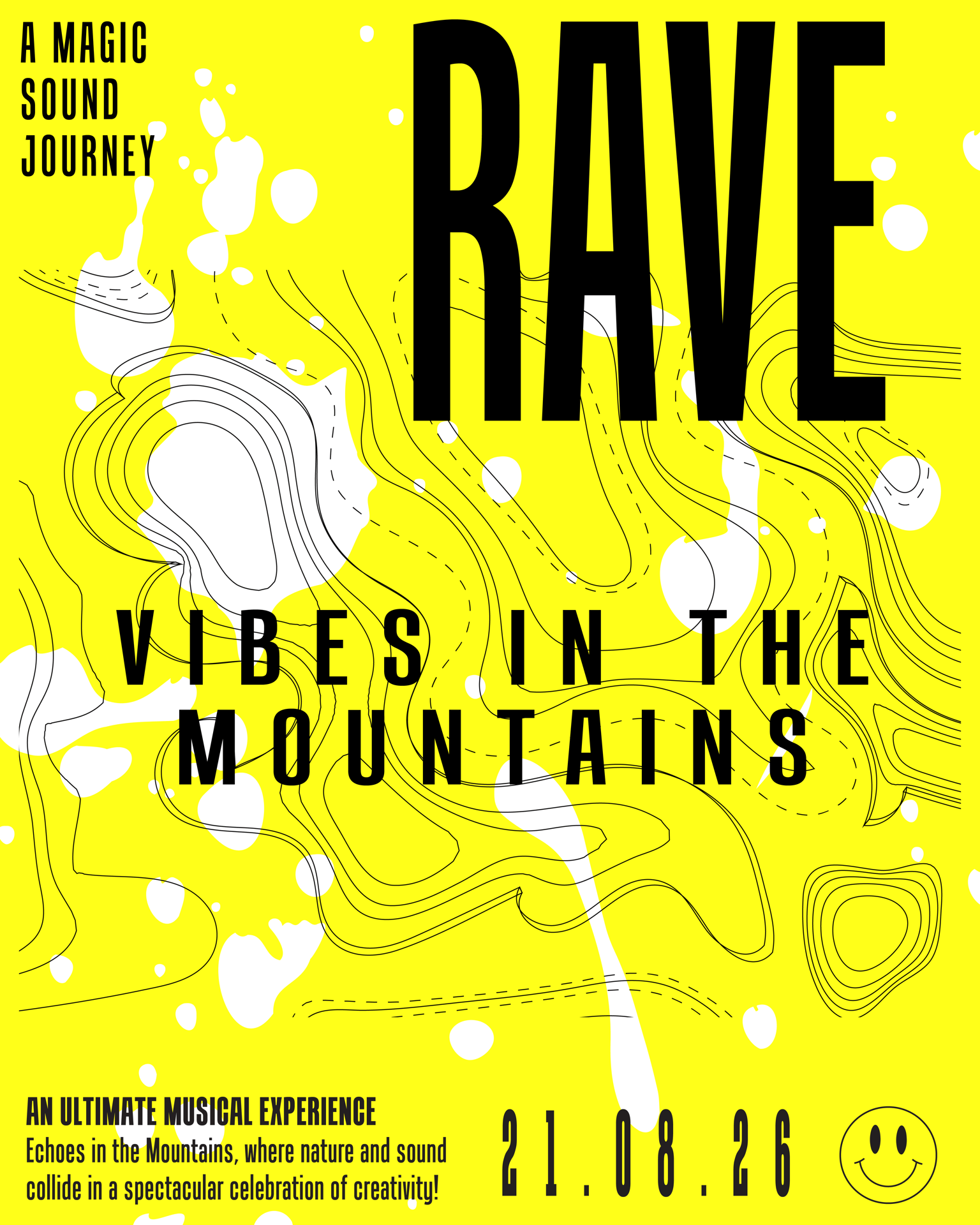 Poster Design: Dance Music Festival - image 2 - student project