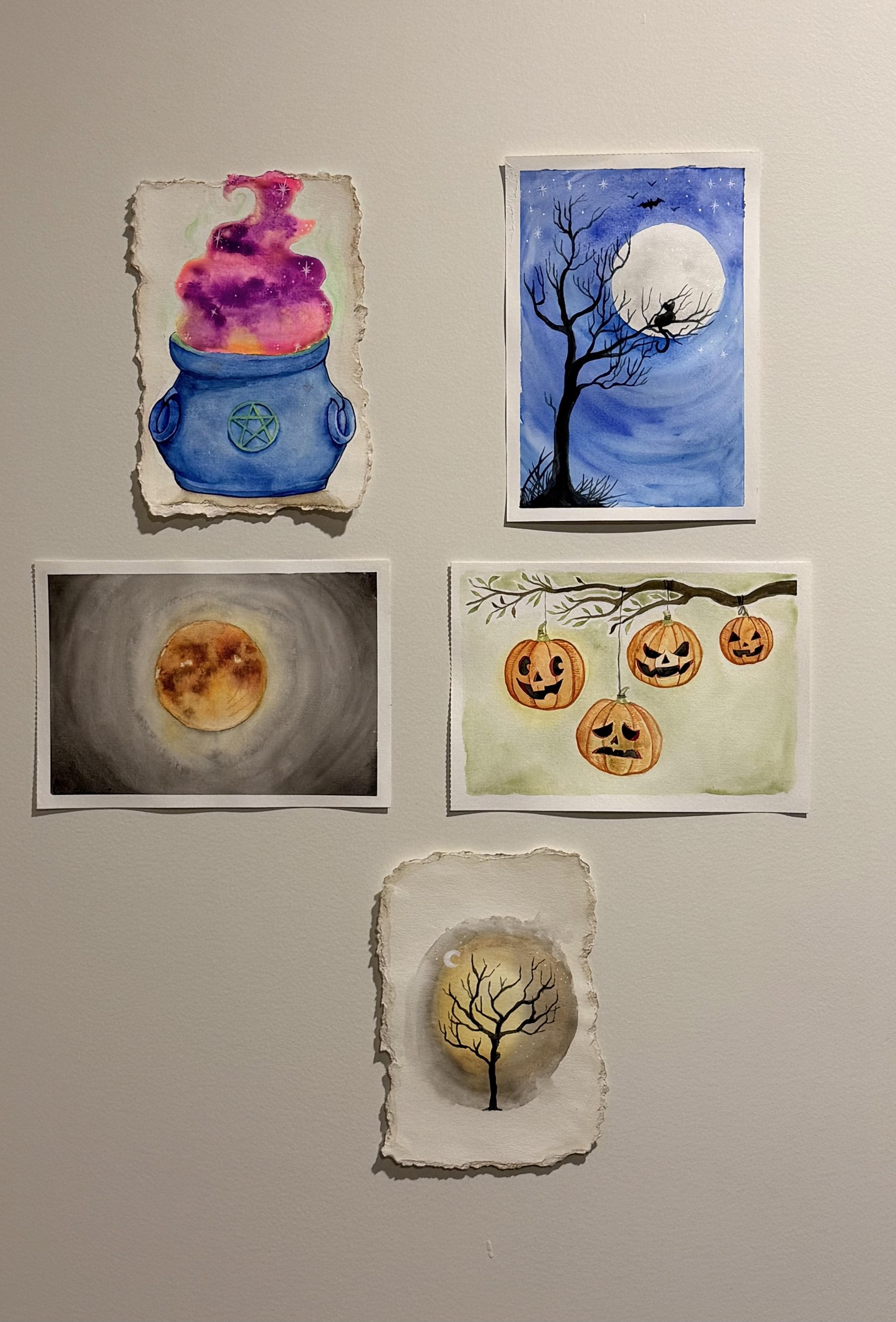 Halloweenie Postcards - image 1 - student project