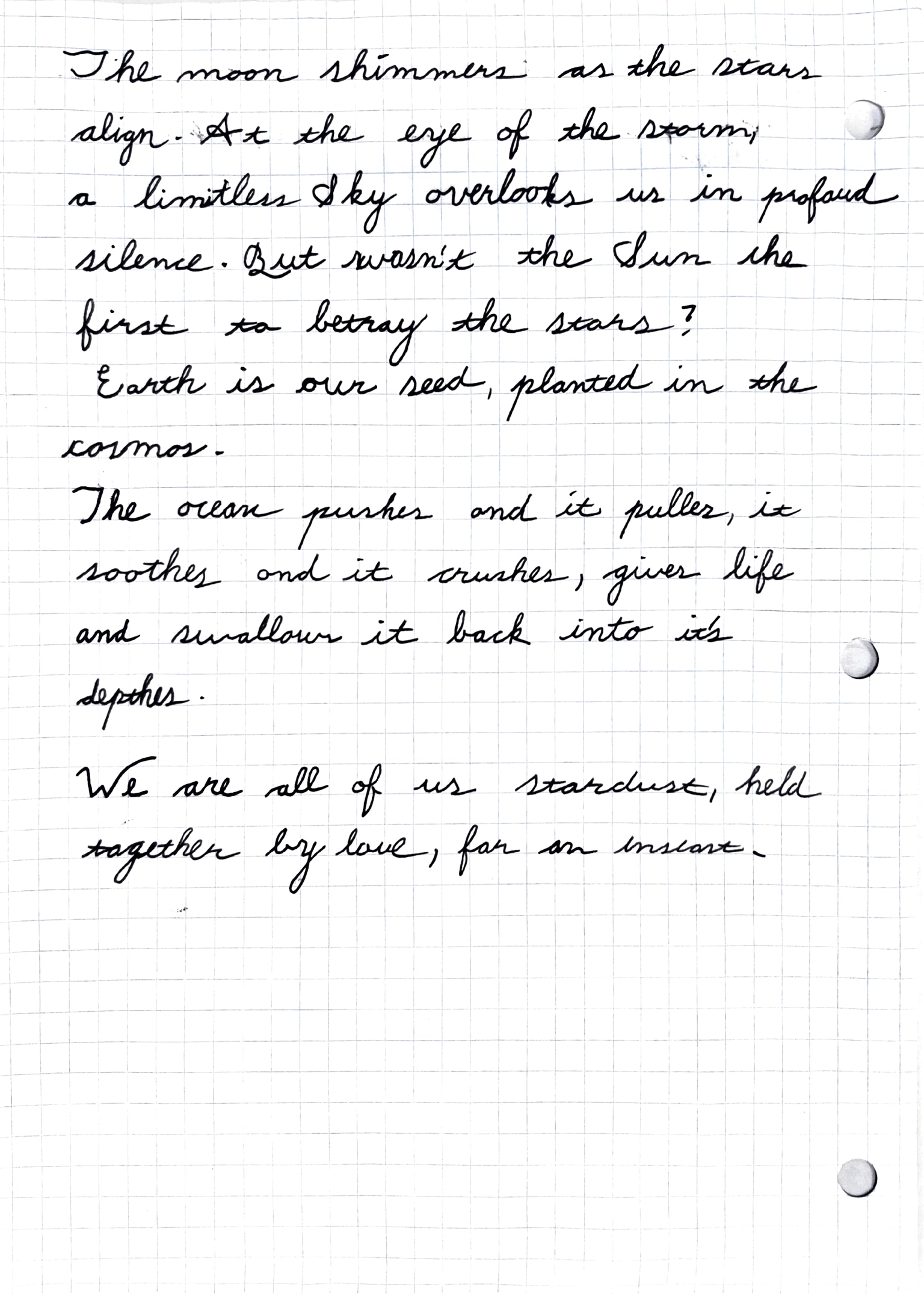 Star Poem - image 1 - student project