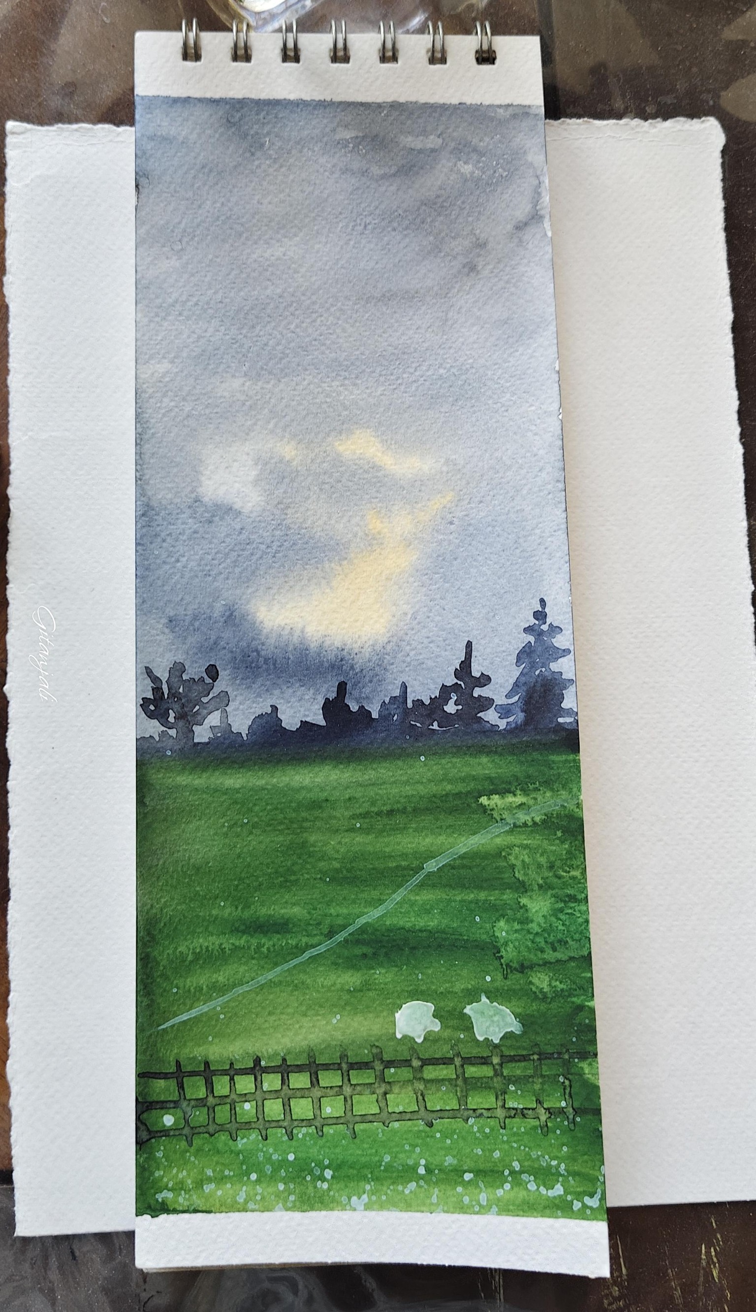 Dreamy landscape - image 3 - student project
