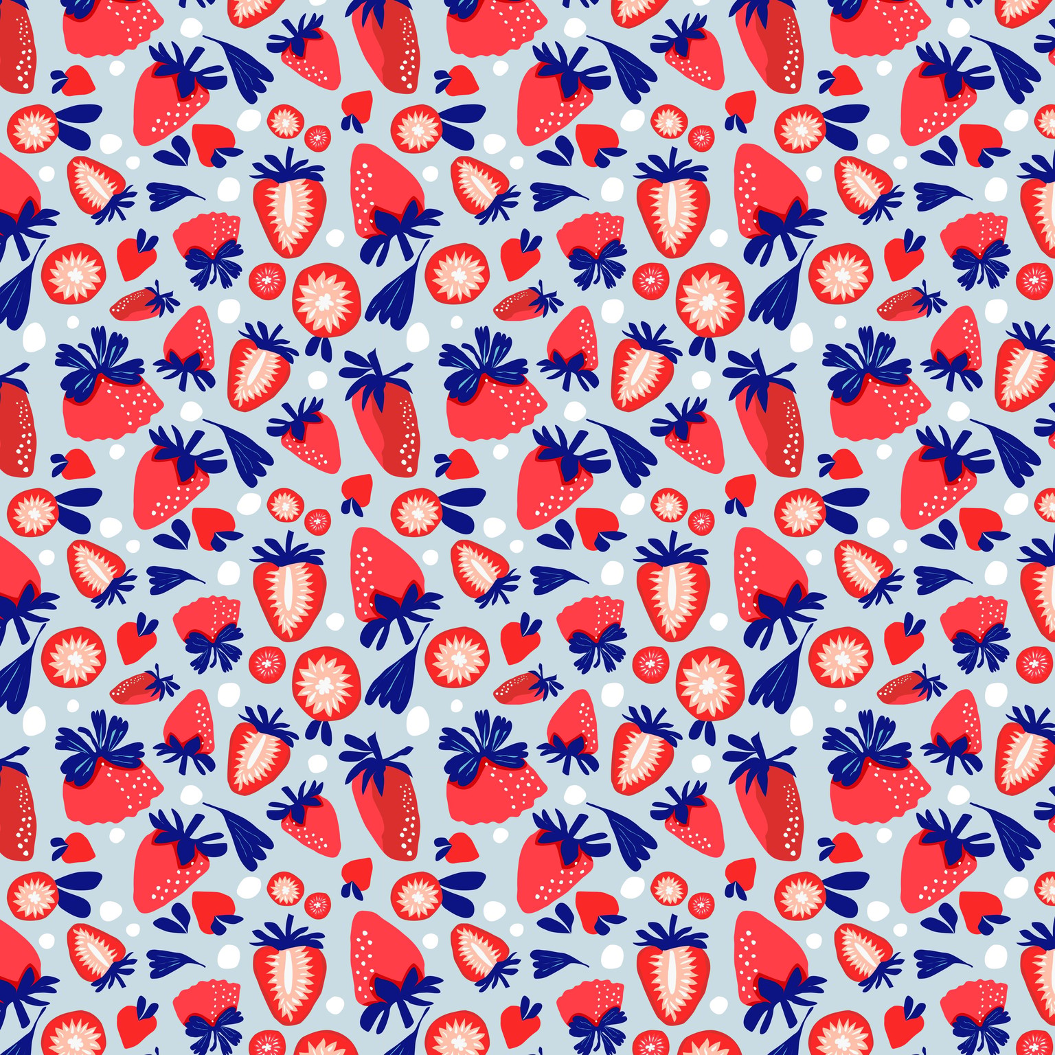 Surface Pattern Design in Affinity Designer: Full-Drop Repeat - image 4 - student project