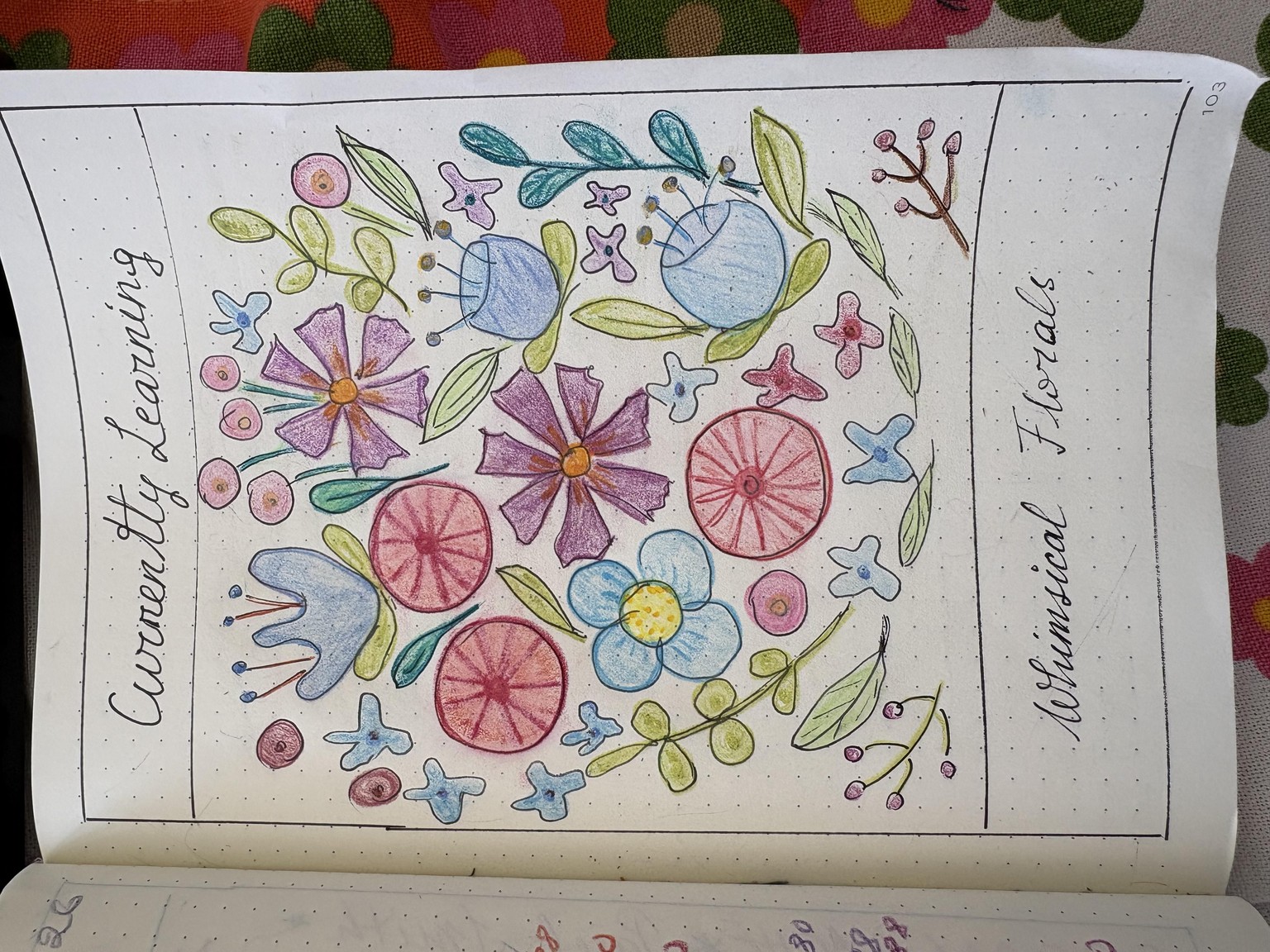 Currently learning to draw flowers - image 7 - student project