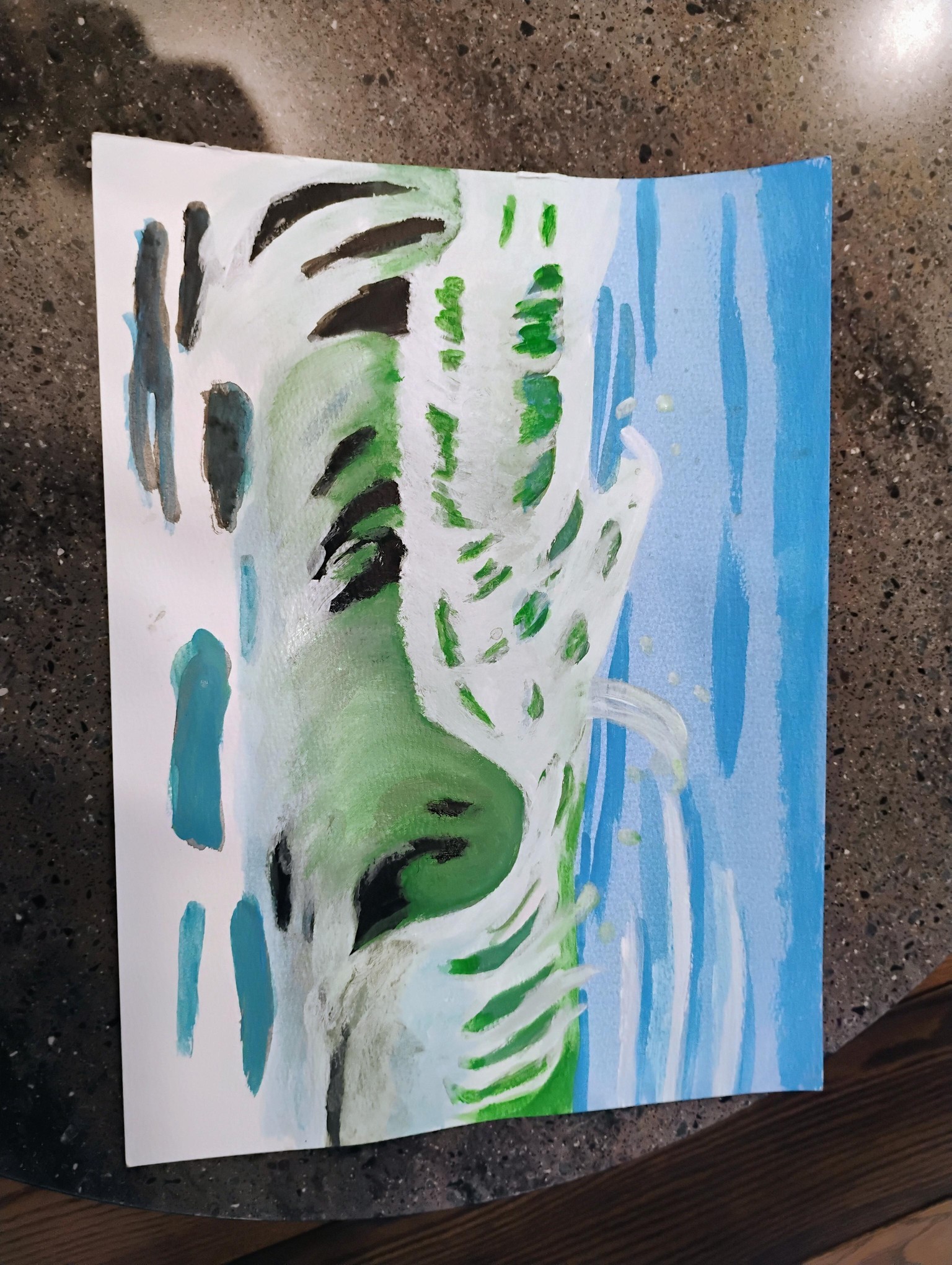 Ocean waves - image 1 - student project