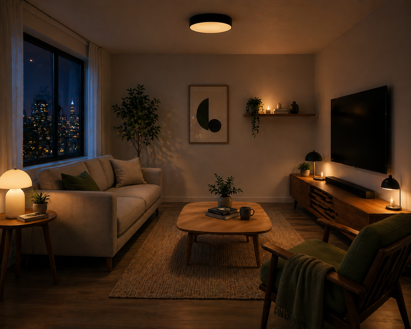 blender living room. - image 2 - student project