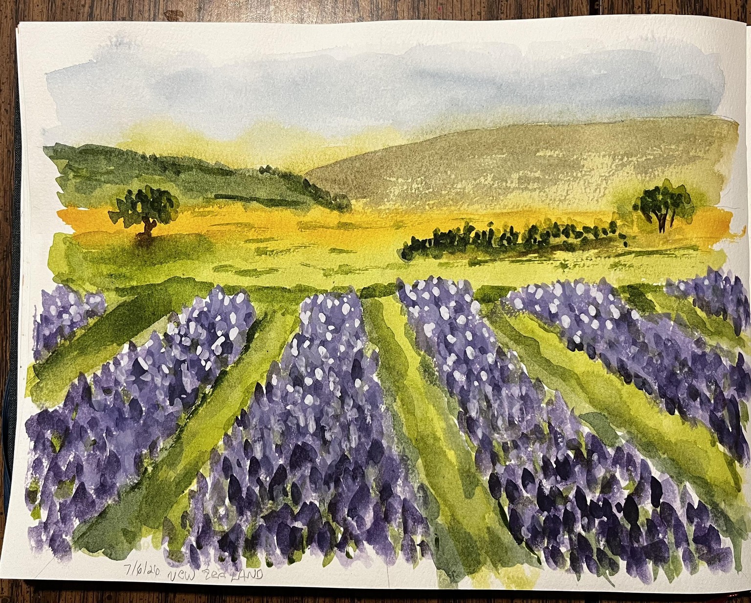 Around the world in watercolor - image 13 - student project