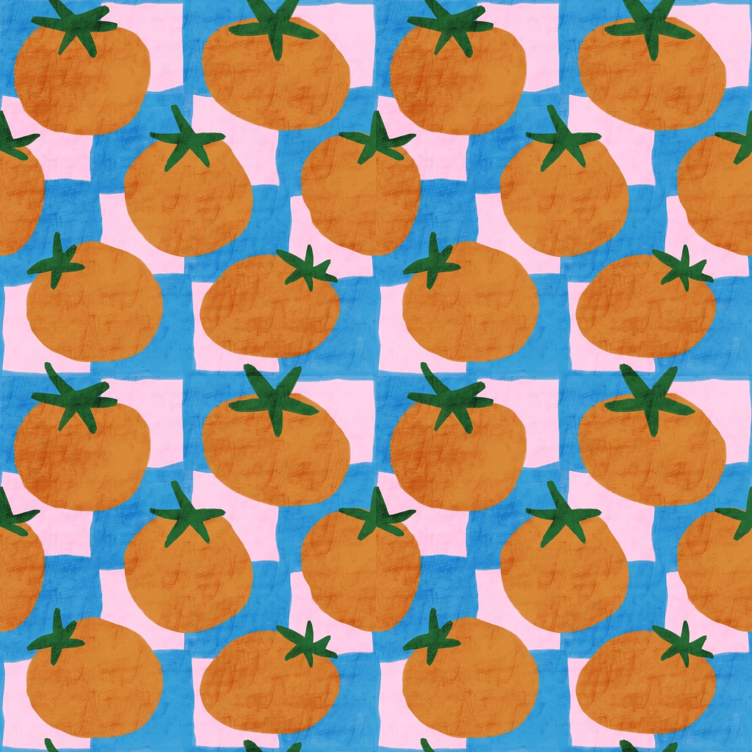 Tomato/orange pattern - image 4 - student project