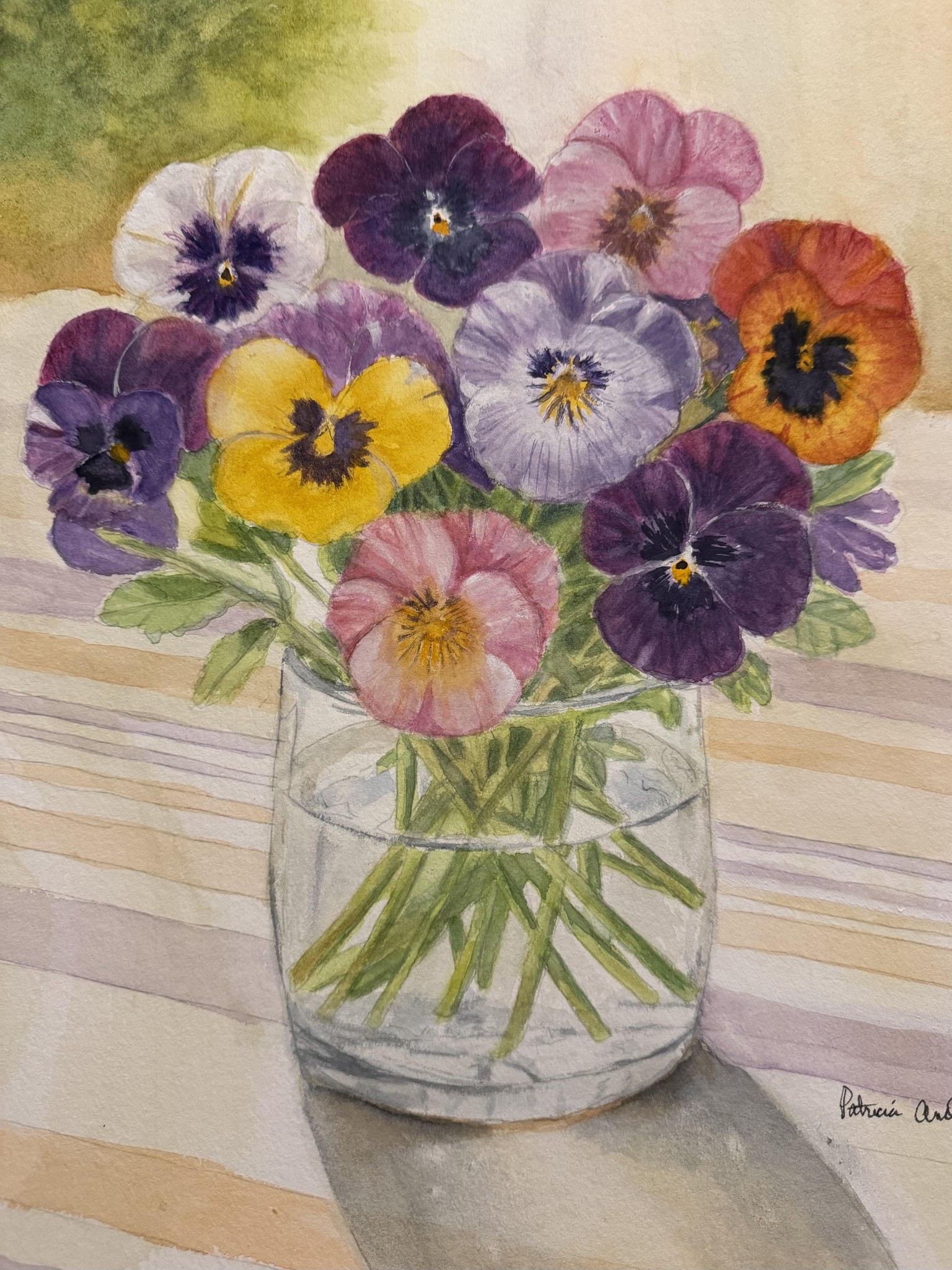 Pansies trish - image 1 - student project