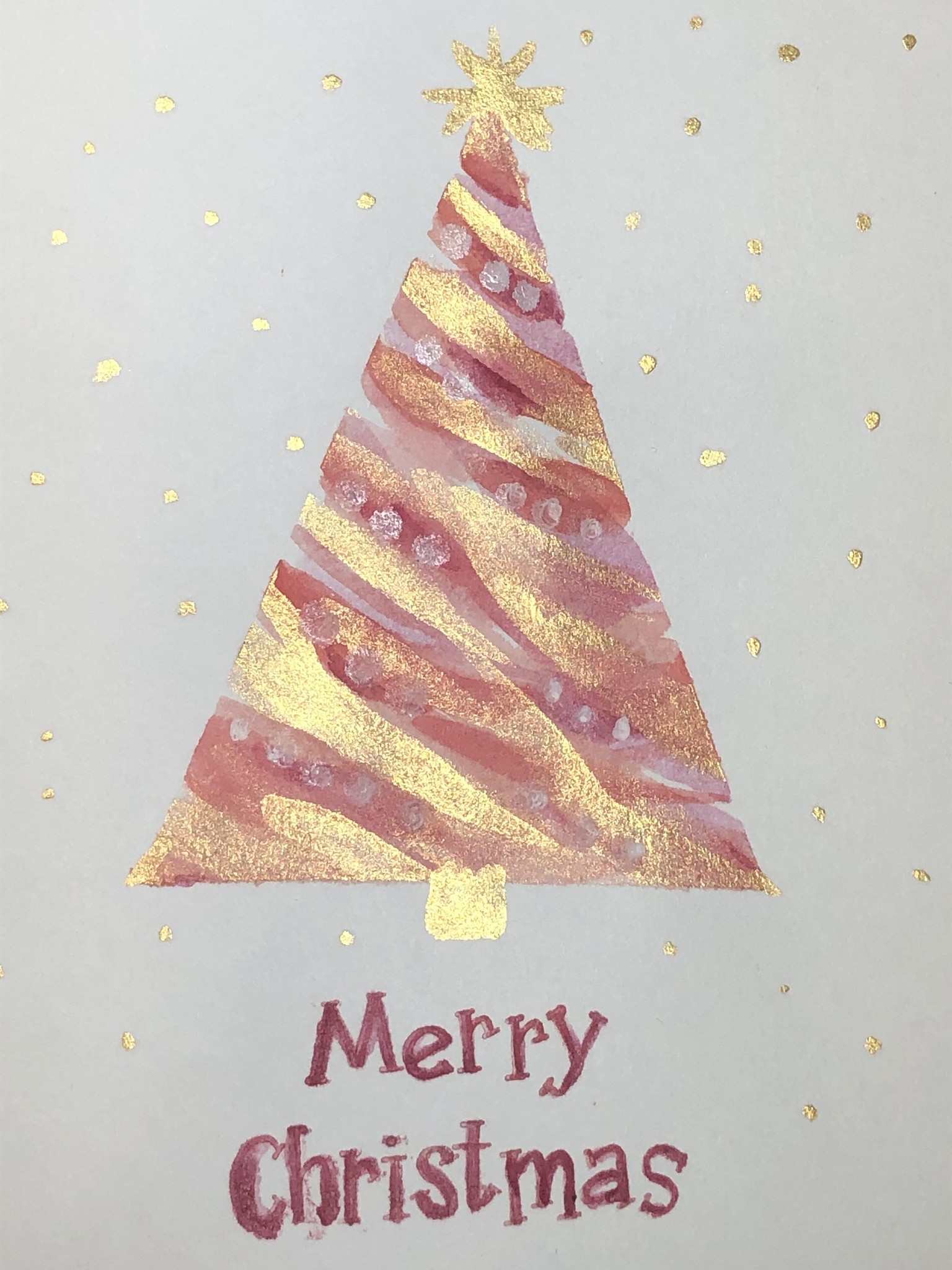 Pink and Gold Christmas - image 3 - student project