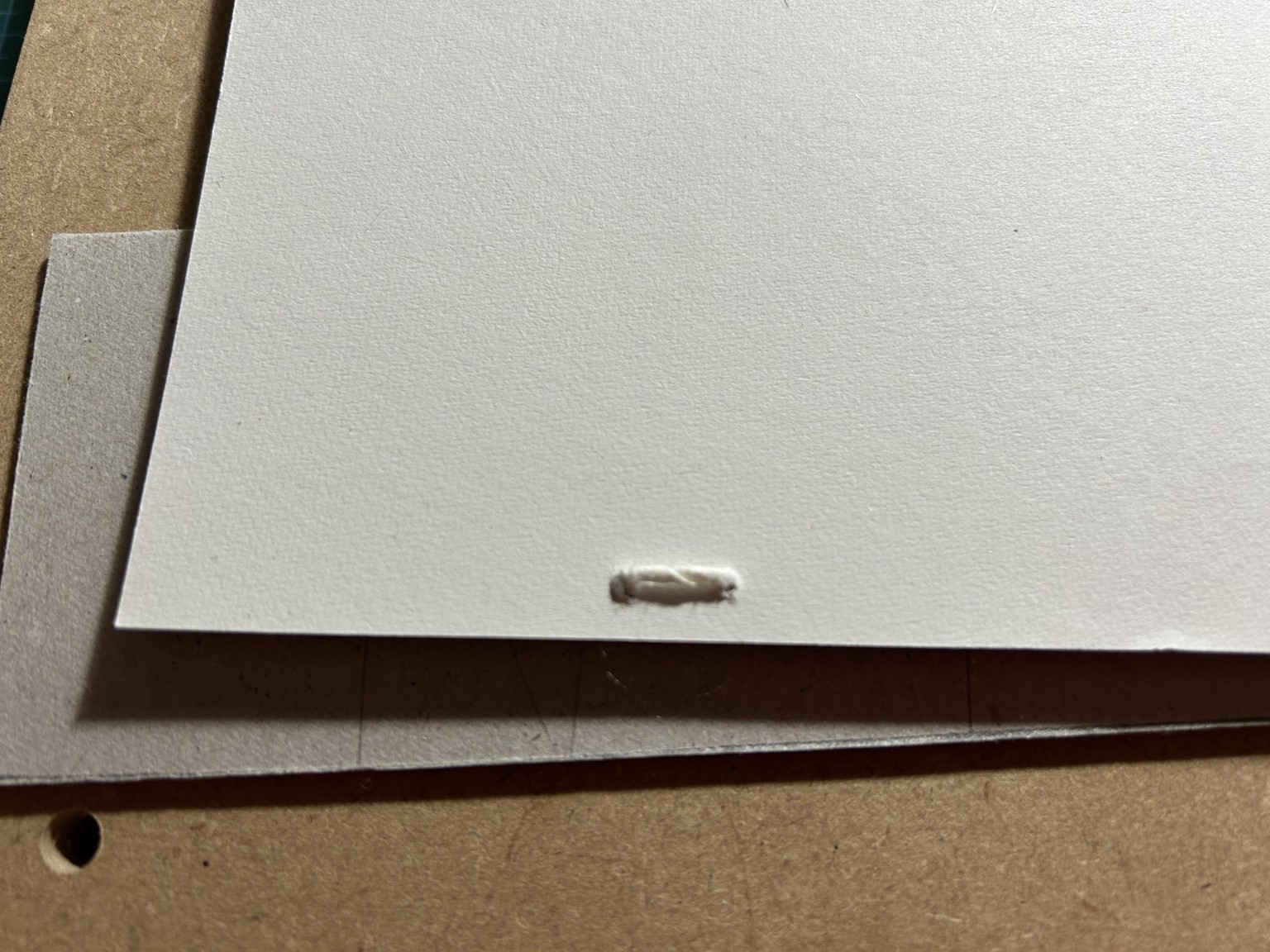 Making a Japanese binding - image 3 - student project