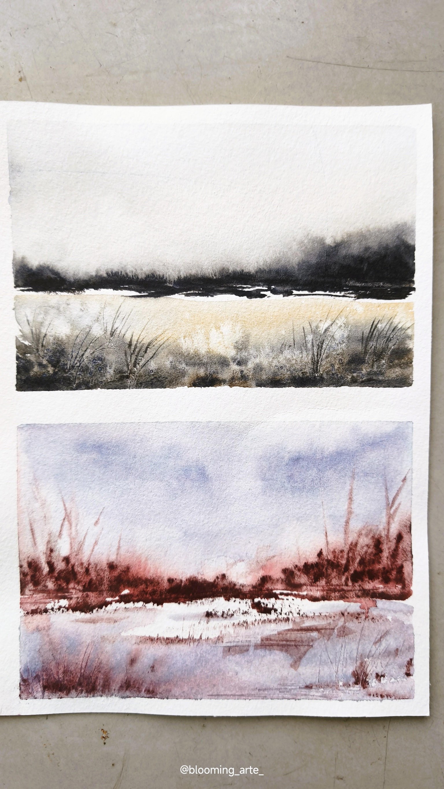 Loose & Minimalist Watercolour - image 3 - student project