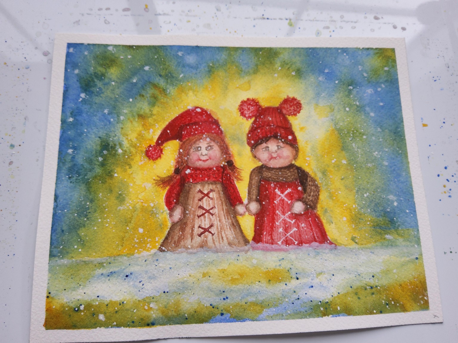 Dolls in the snow - image 1 - student project