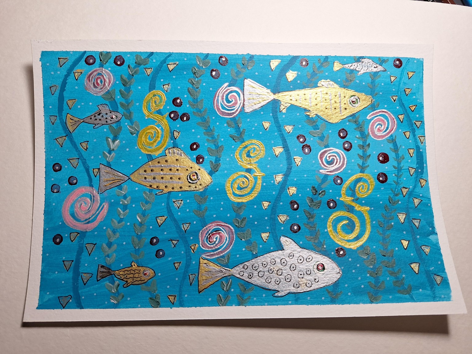 Inspired by Klimt - image 1 - student project