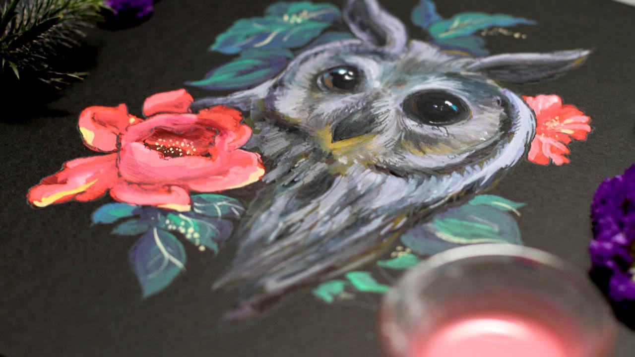 7 Days of Owls Sketchbook Challenge - image 10 - student project