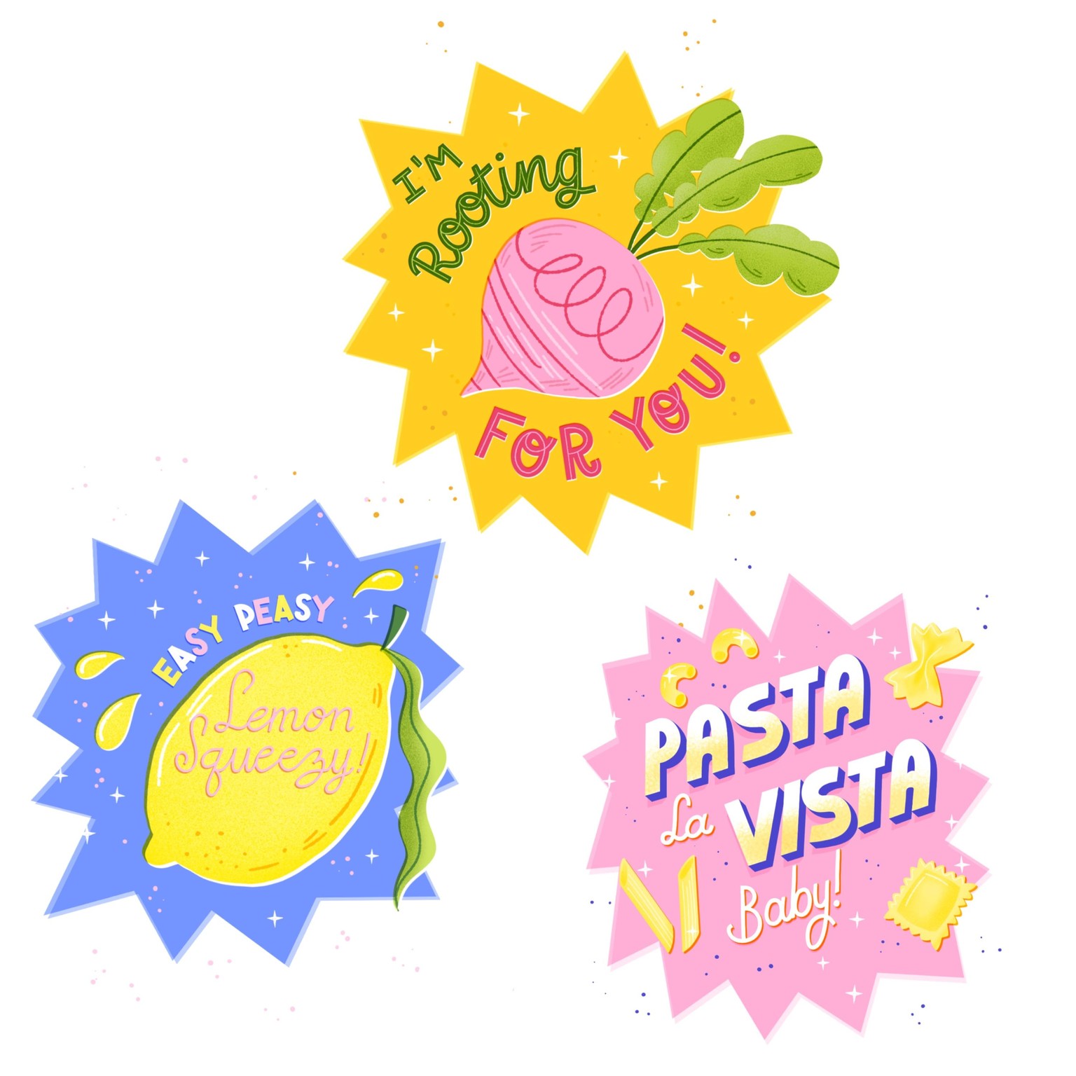 Cute Lettering Minis - image 1 - student project