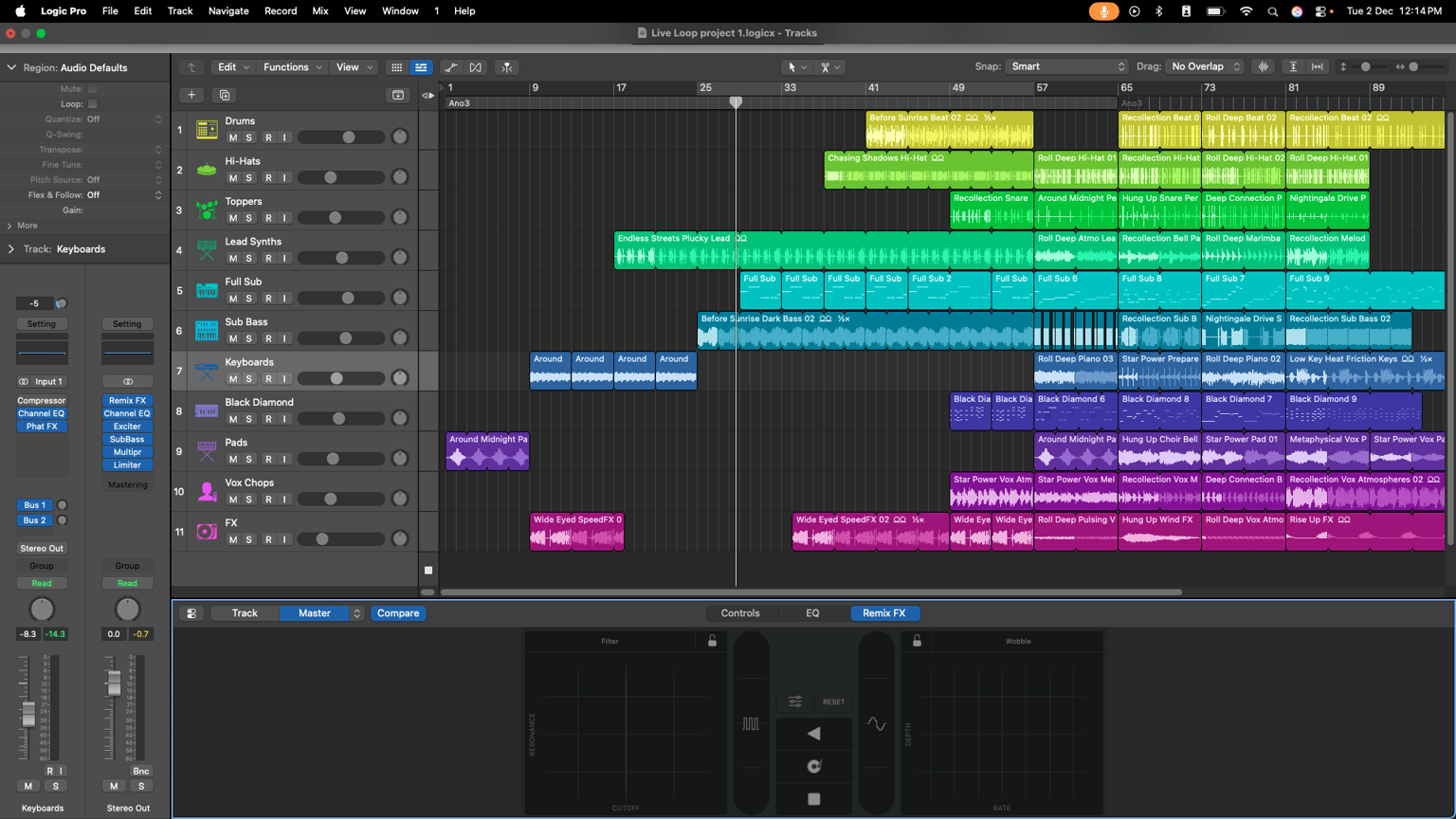 1st live loop project - image 1 - student project