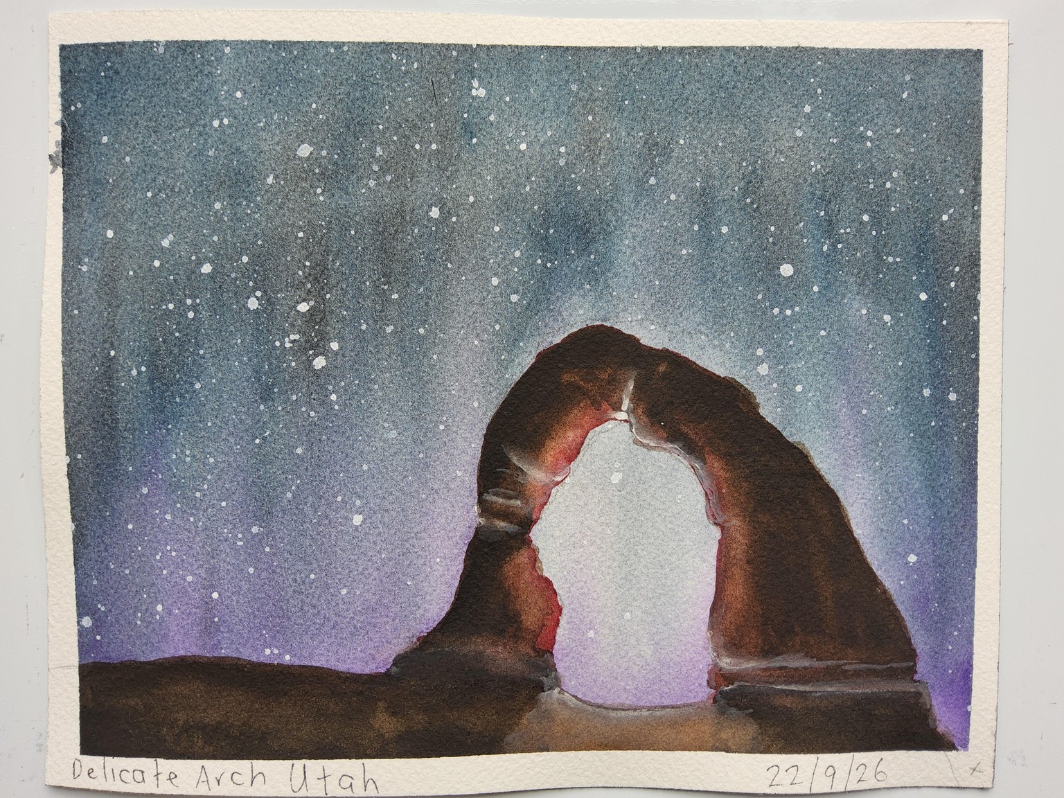 Delicate Arch Utah 22nd Sept & Palm tree galaxy 24th Sept 2026 - image 1 - student project