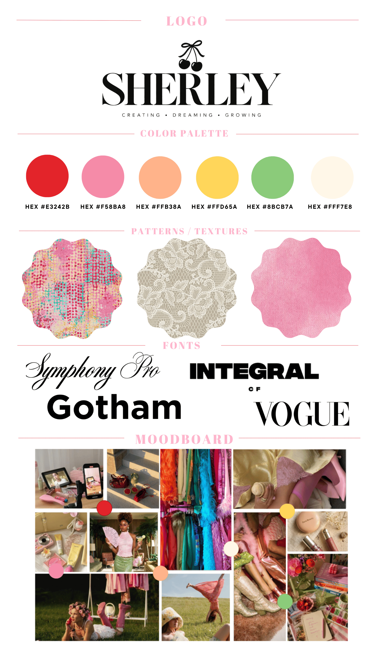 BRAND BOARD CONTENT CREATOR - image 1 - student project