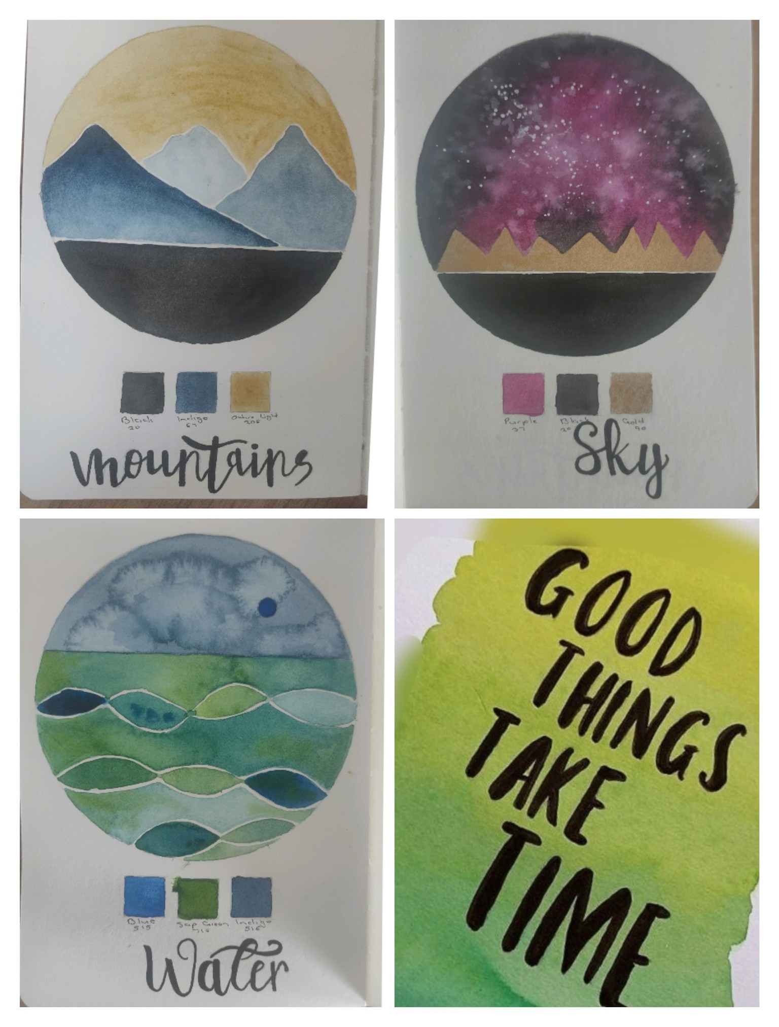 Water, Mountain, Sea. .. - image 1 - student project