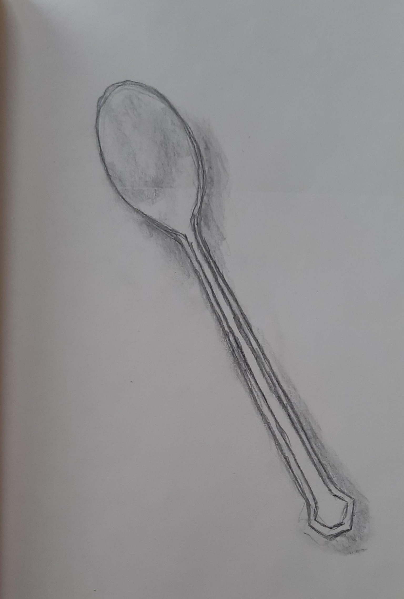 Slow Drawing:  Spoon - image 1 - student project