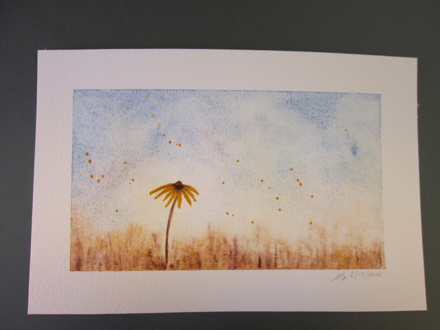 Loose Watercolor Landscape - image 1 - student project