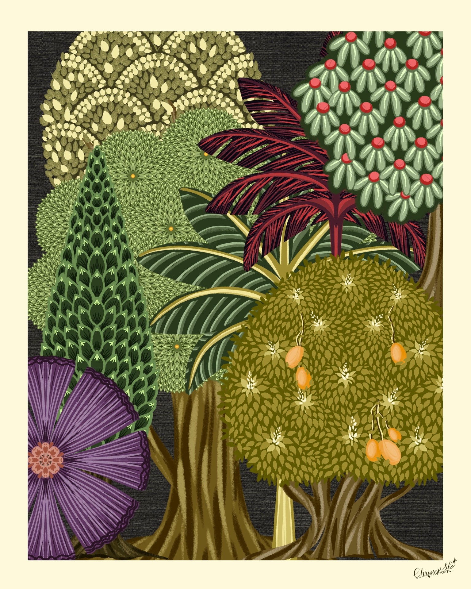 Pichwai Art Print - image 1 - student project