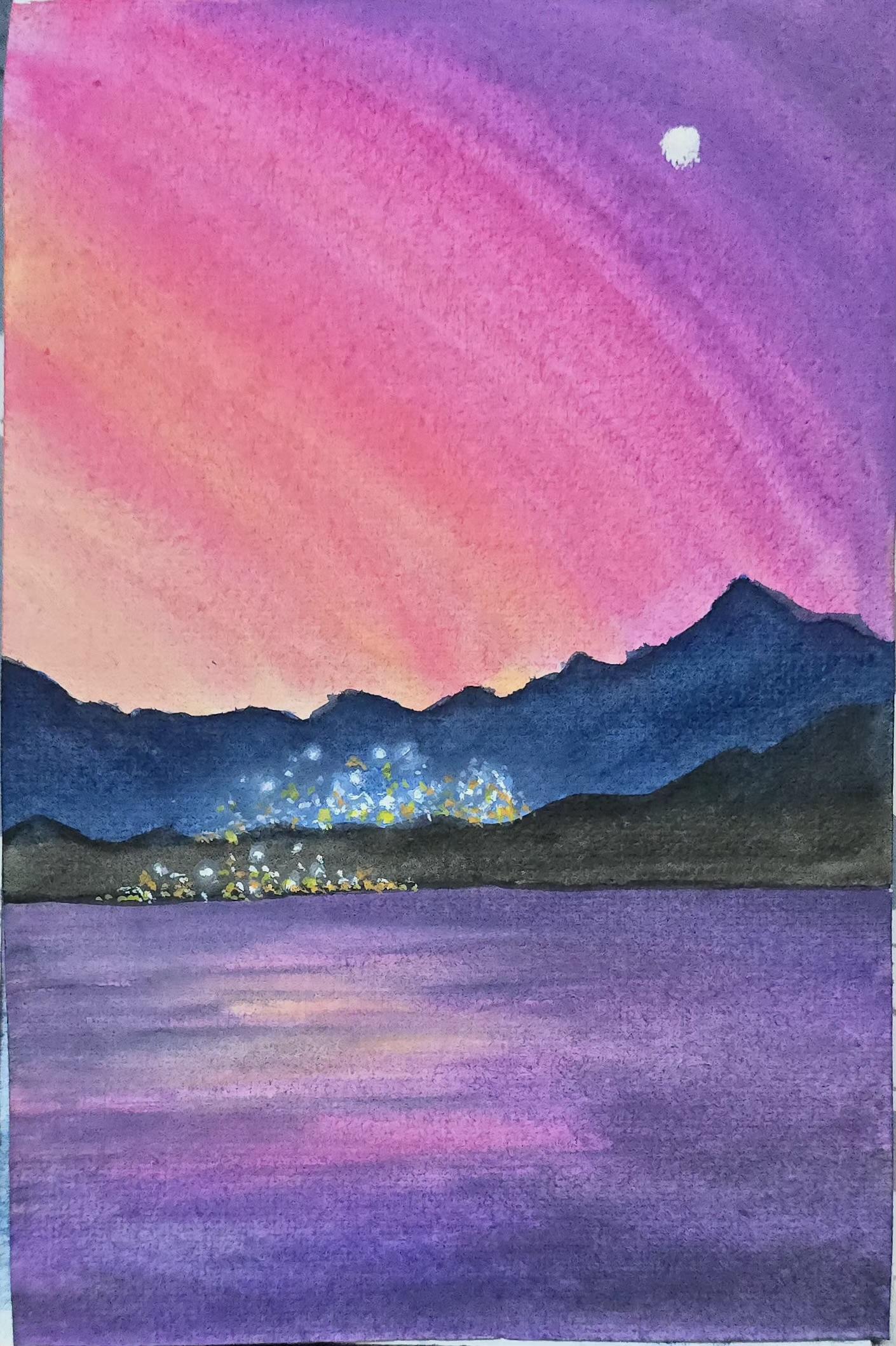 30 days of Unwinding with watercolour - image 18 - student project