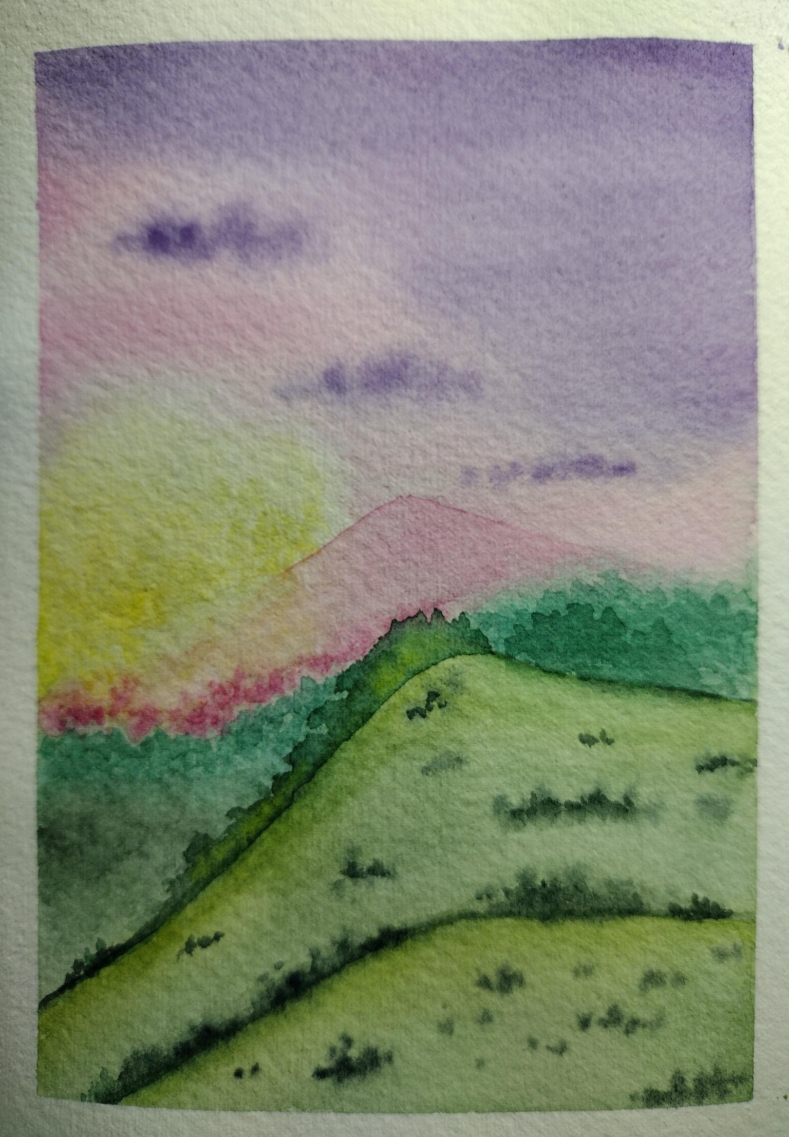 Nature In watercolor Projects - image 29 - student project