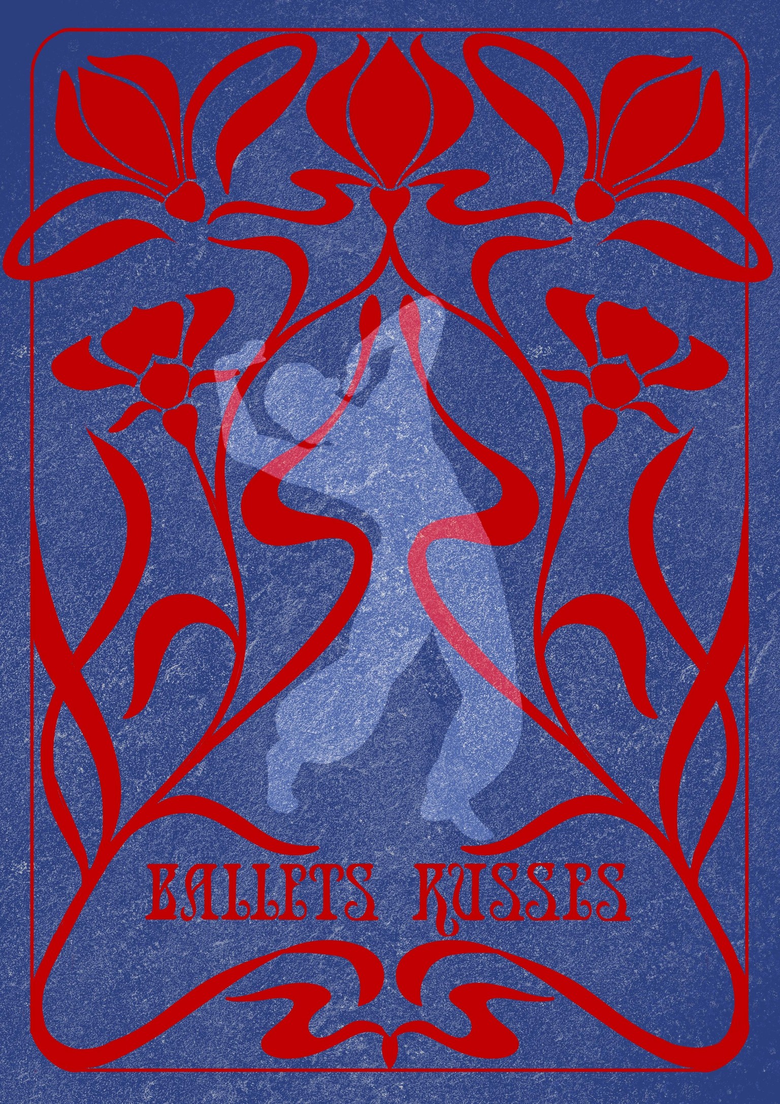 Art nouveau theater poster - image 1 - student project