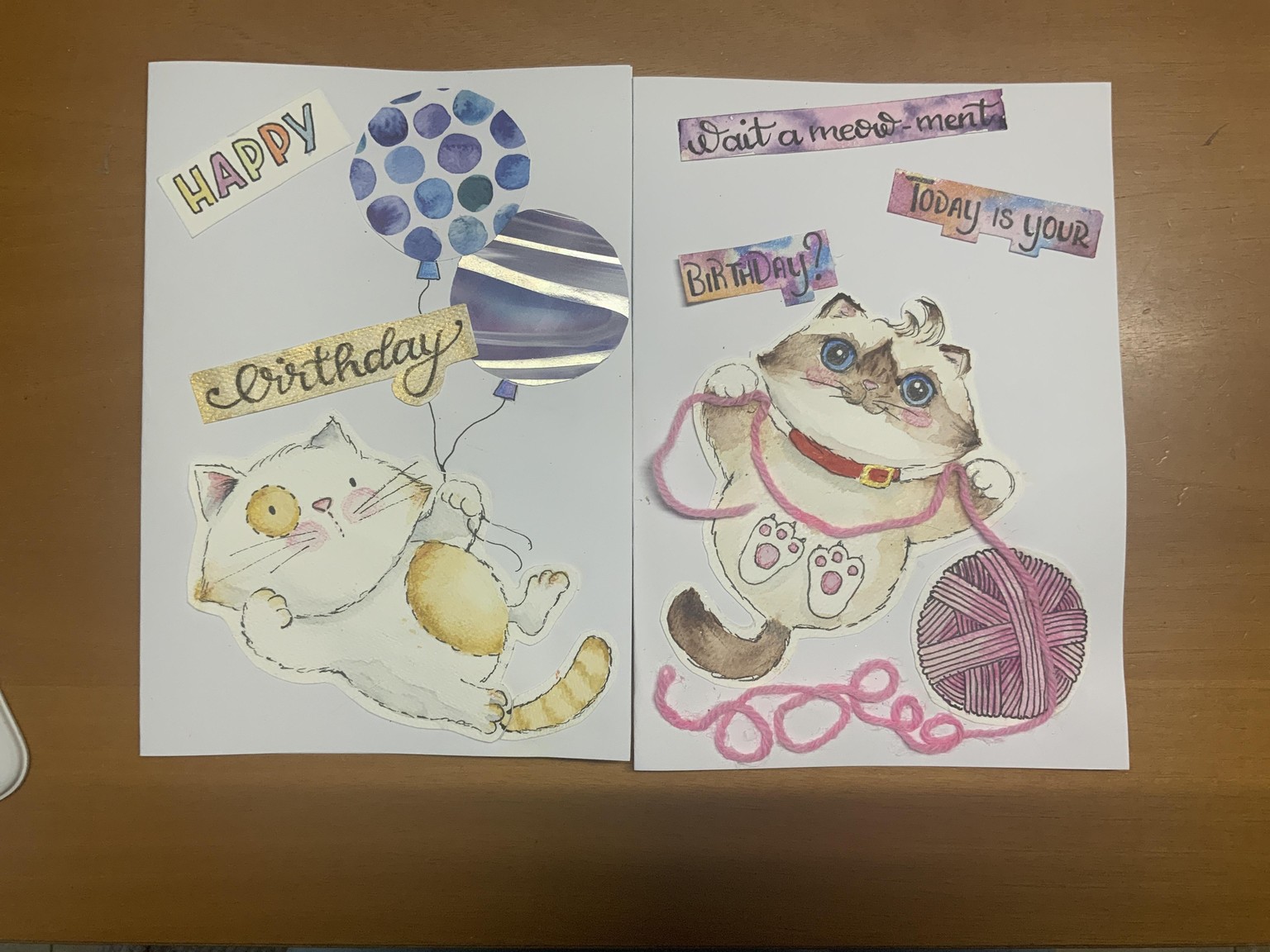 Drawing 7 cute cat poses - image 1 - student project