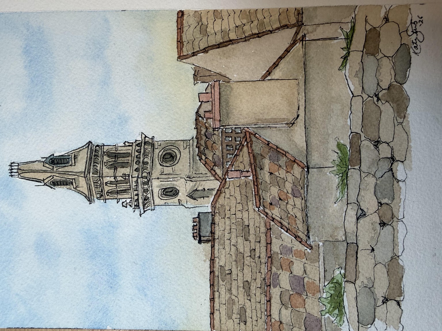 Clock tower - image 1 - student project