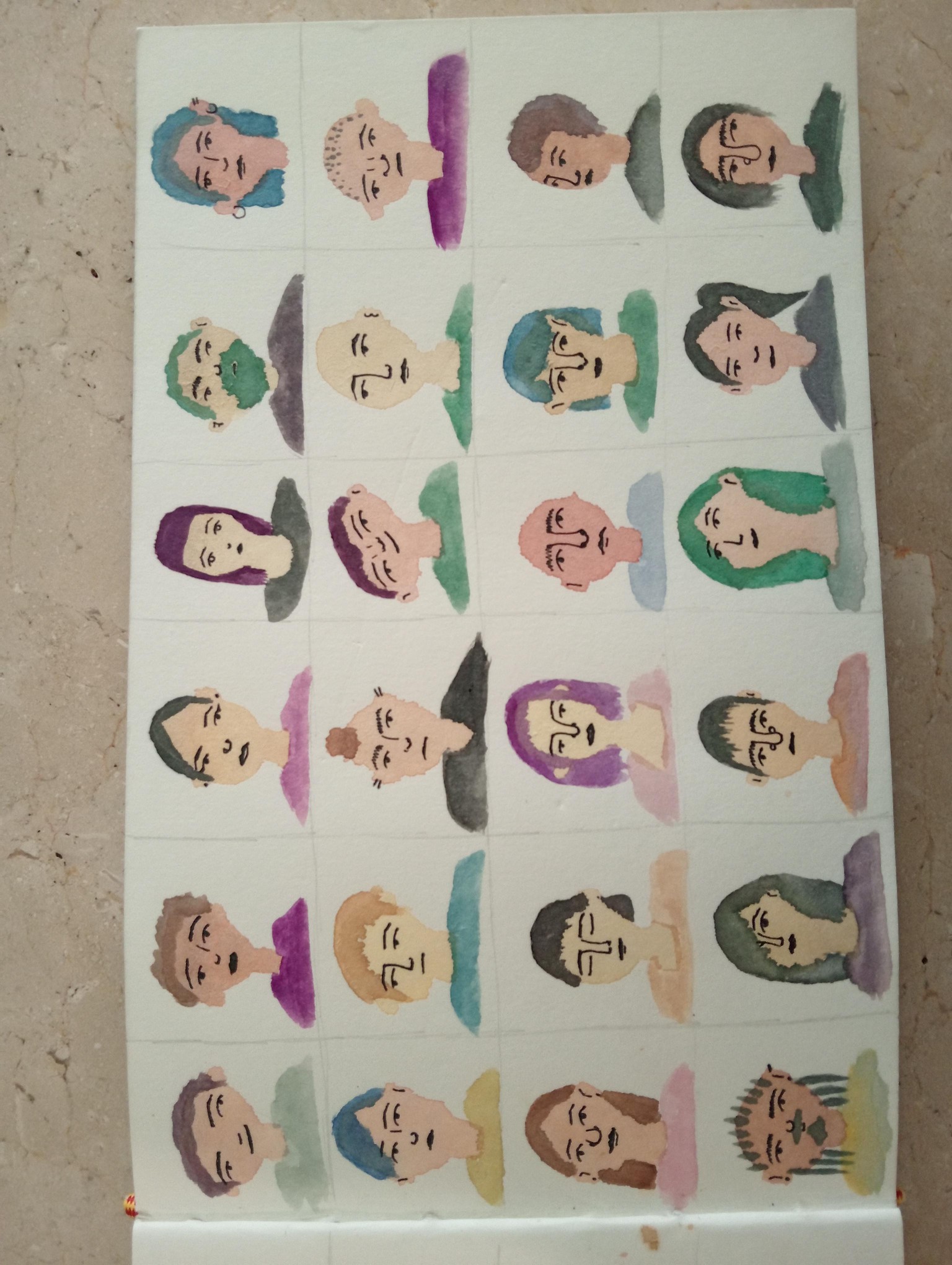 Playing with faces - image 2 - student project