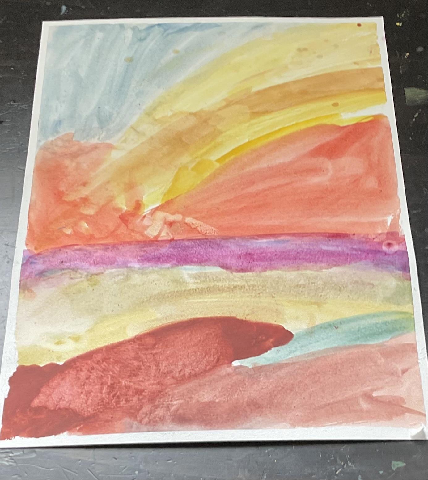 Sunset - image 1 - student project