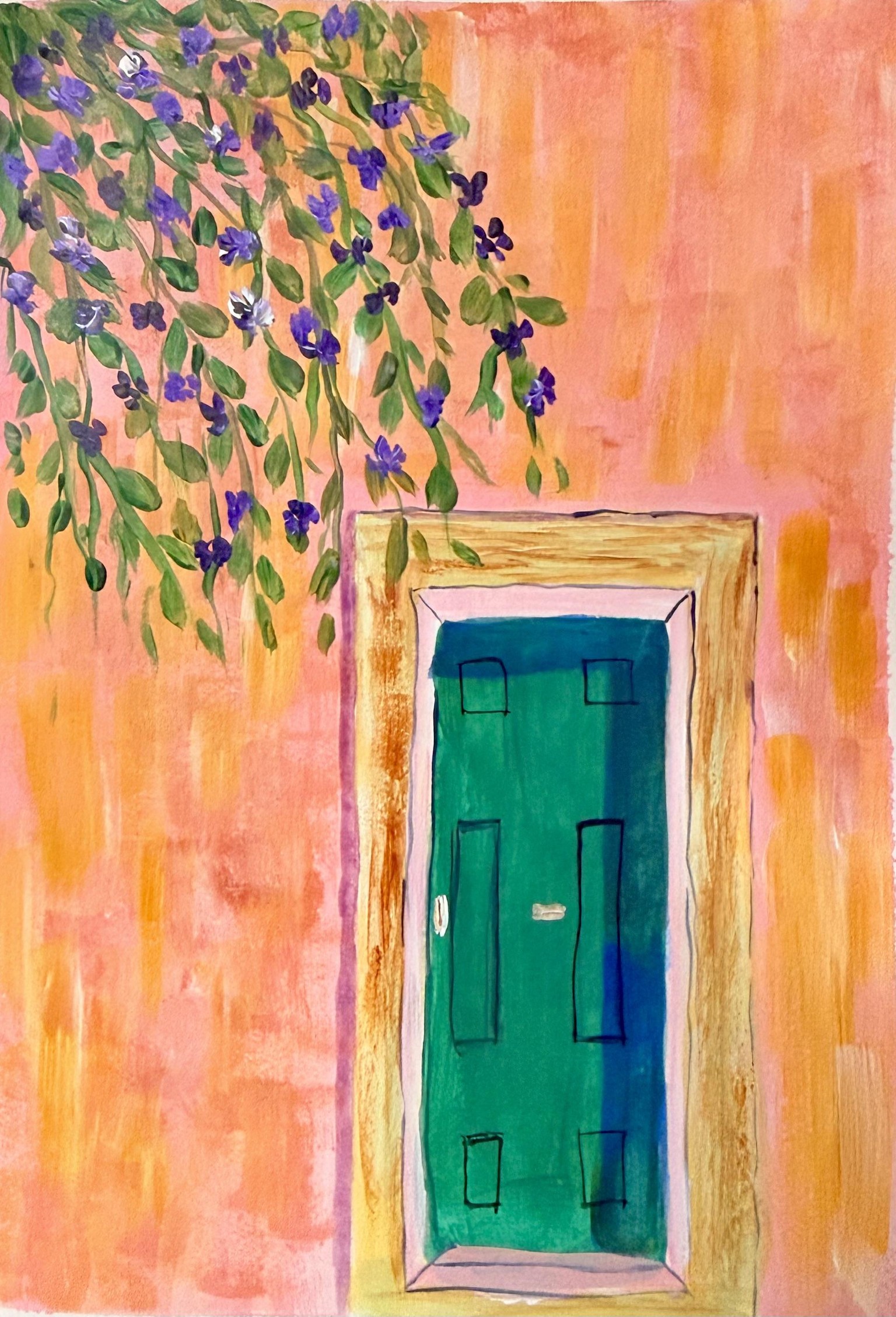 Vintage door - image 1 - student project