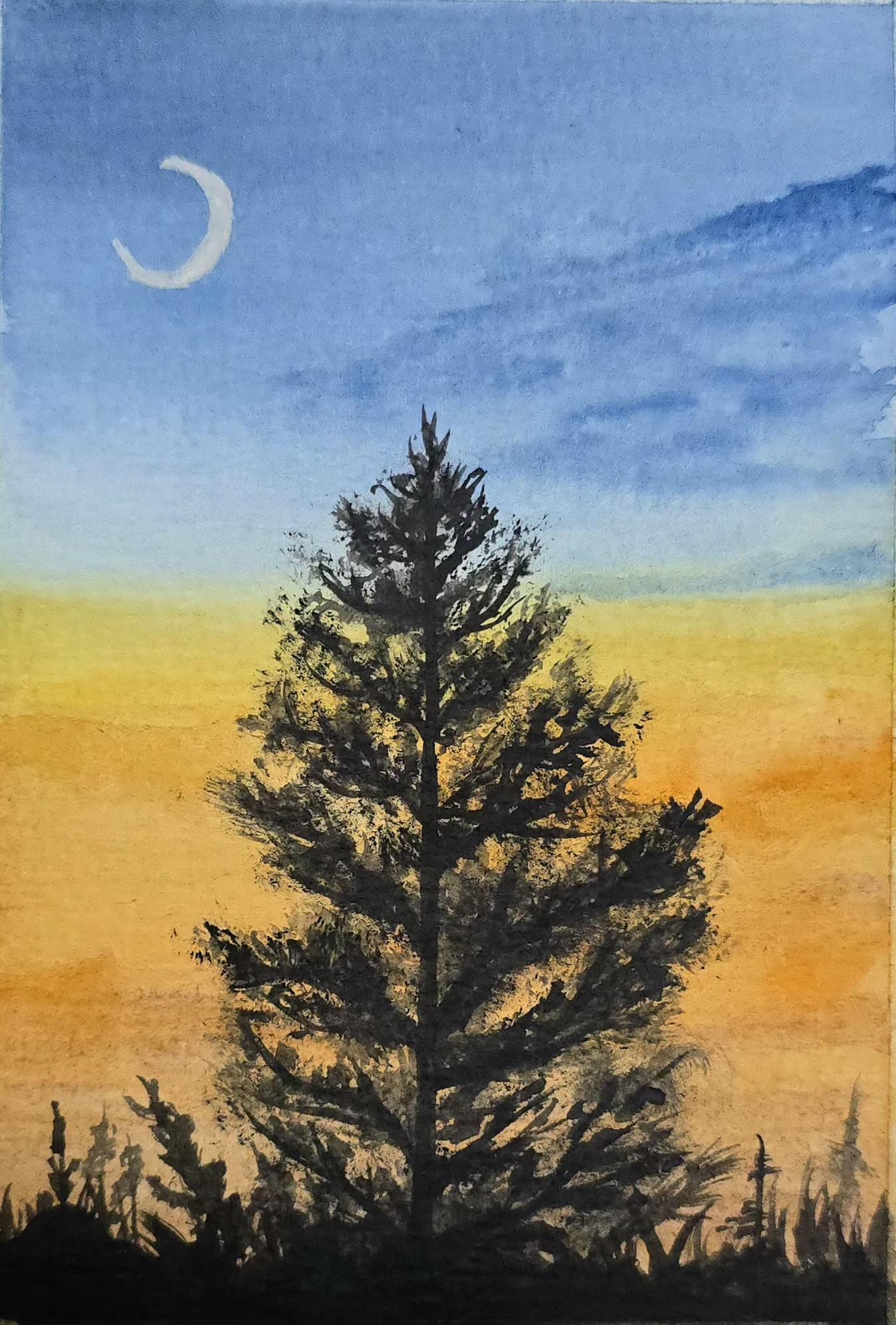 30 days of Unwinding with watercolour - image 10 - student project