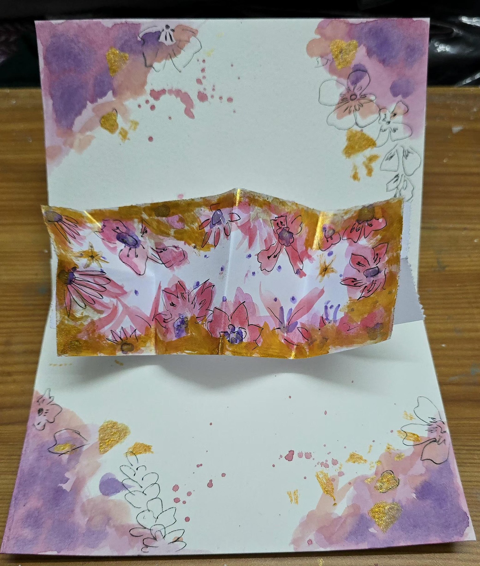 Pop up card - image 2 - student project