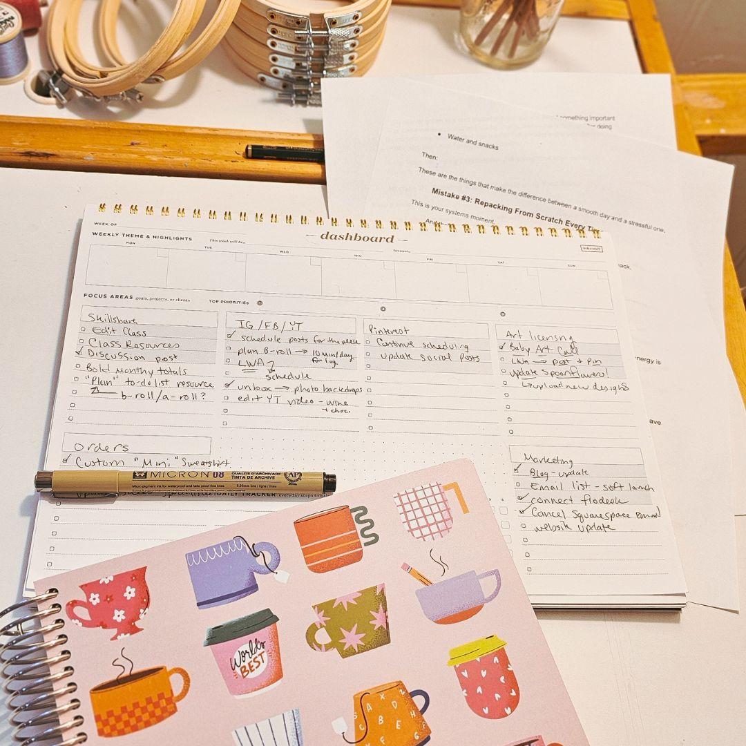 Artist Sales Planning To-do List - image 2 - student project