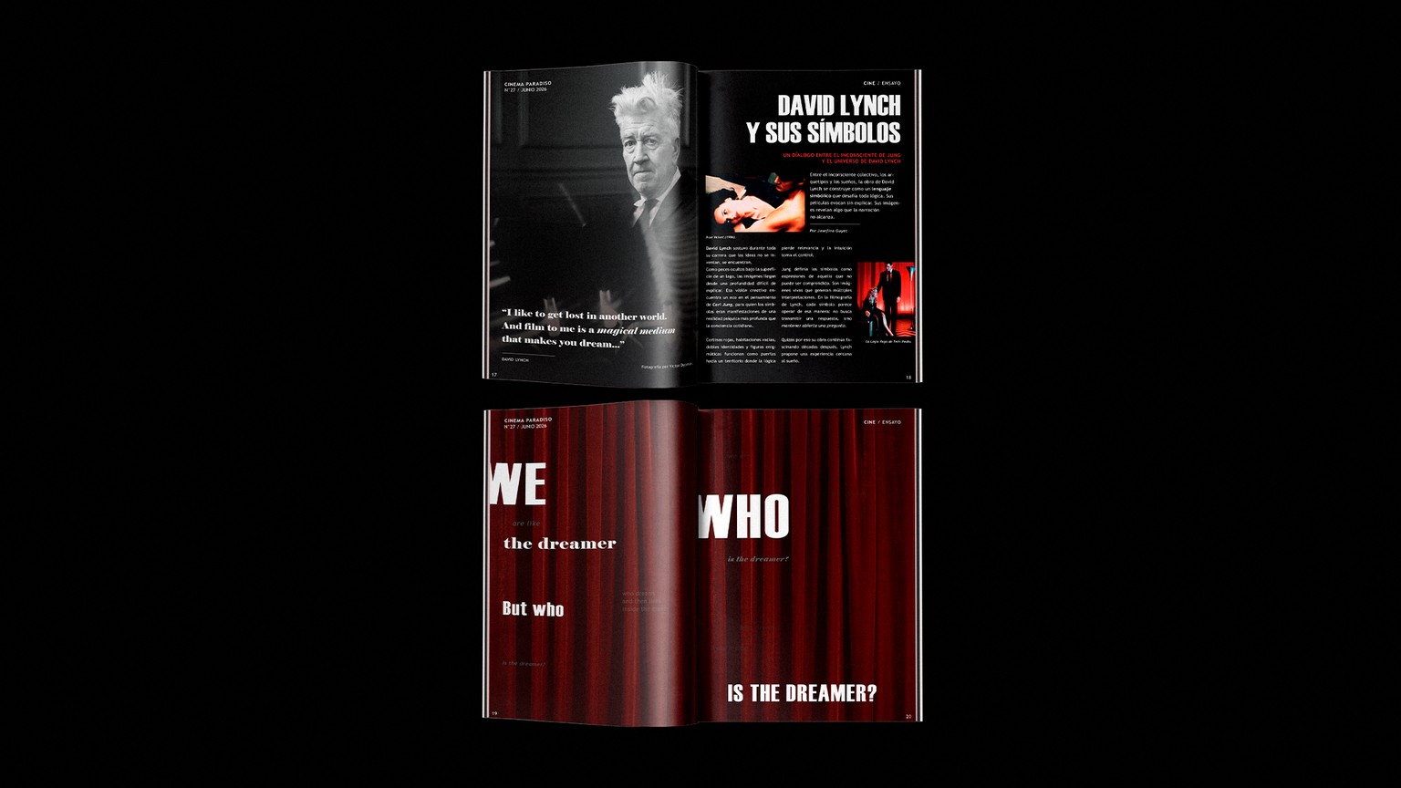 David Lynch And His Symbols - Graphic Design Basics - image 1 - student project