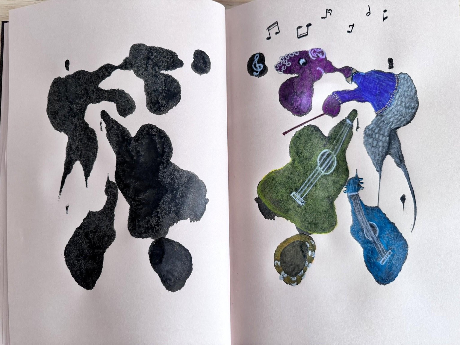 Ink Blot Art - image 2 - student project