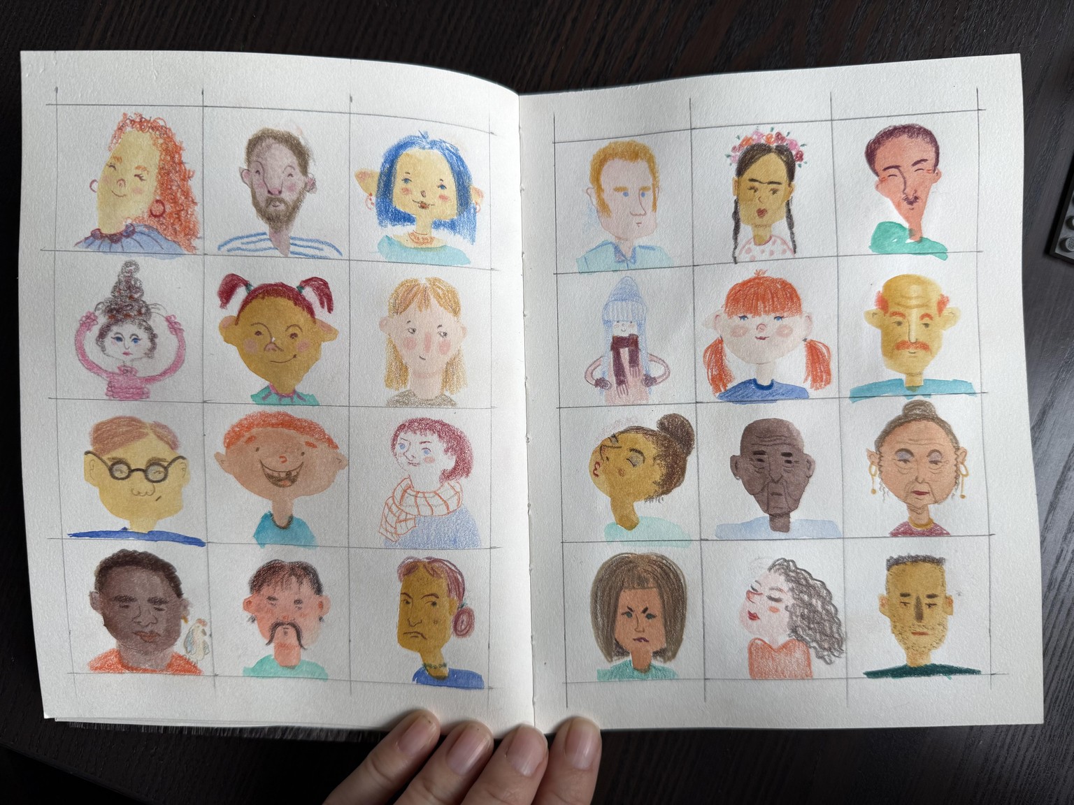 40 faces - image 2 - student project