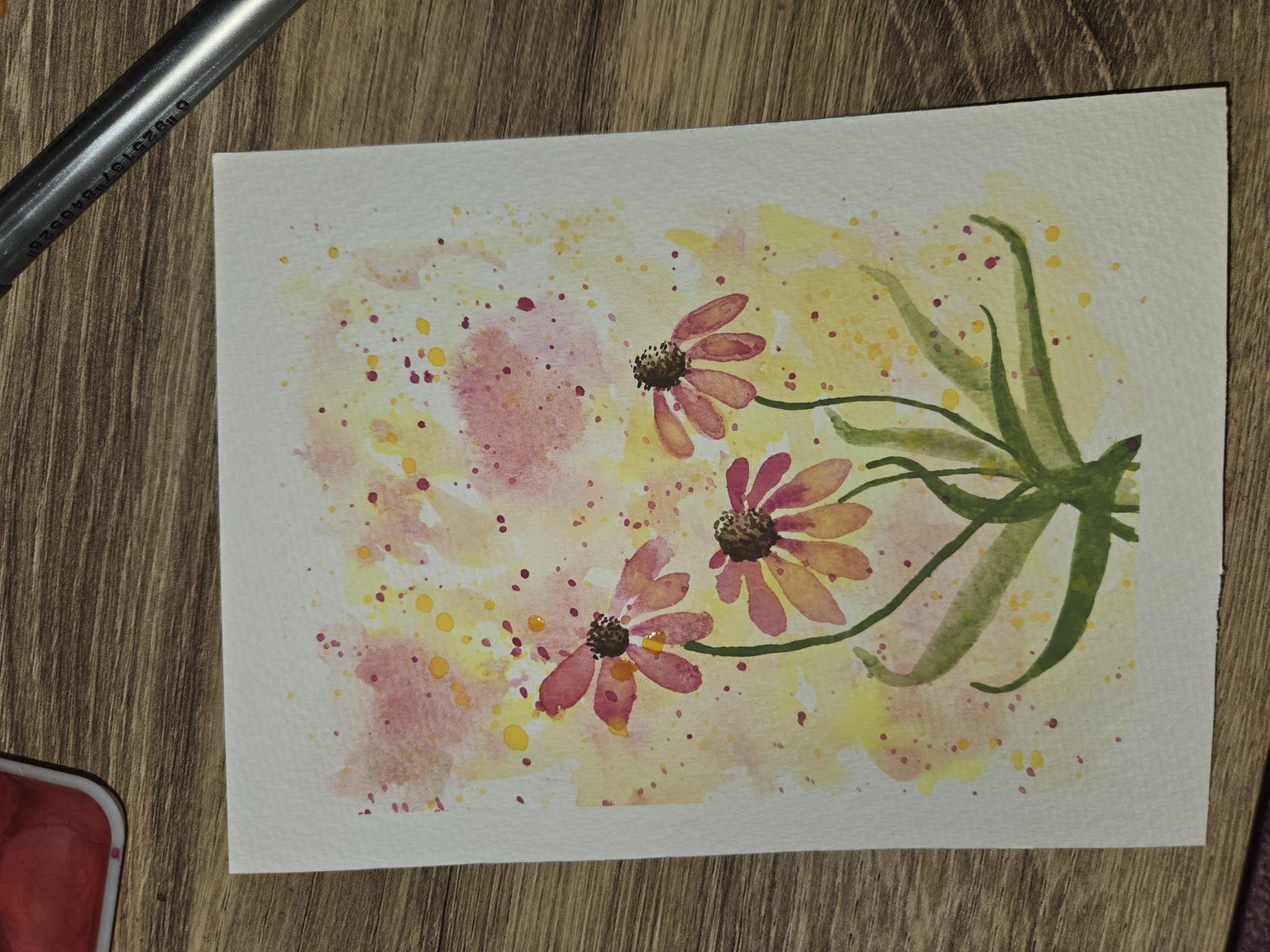 Loose coneflowers - image 1 - student project