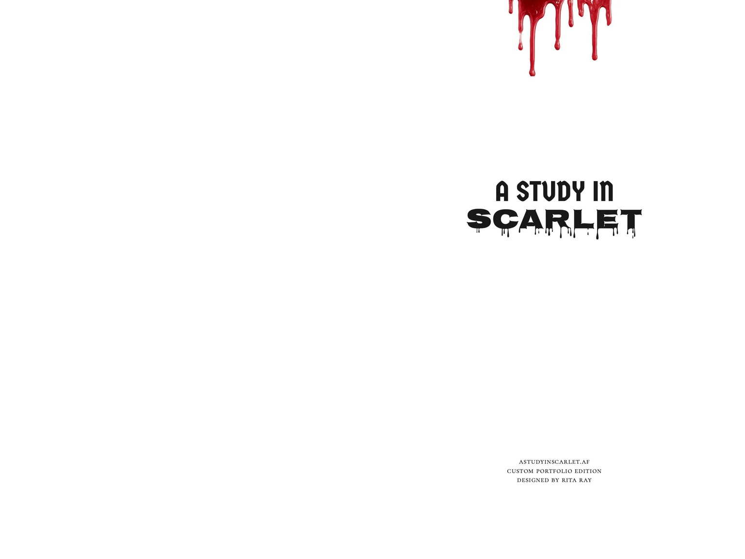 A Study in Scarlet - image 2 - student project