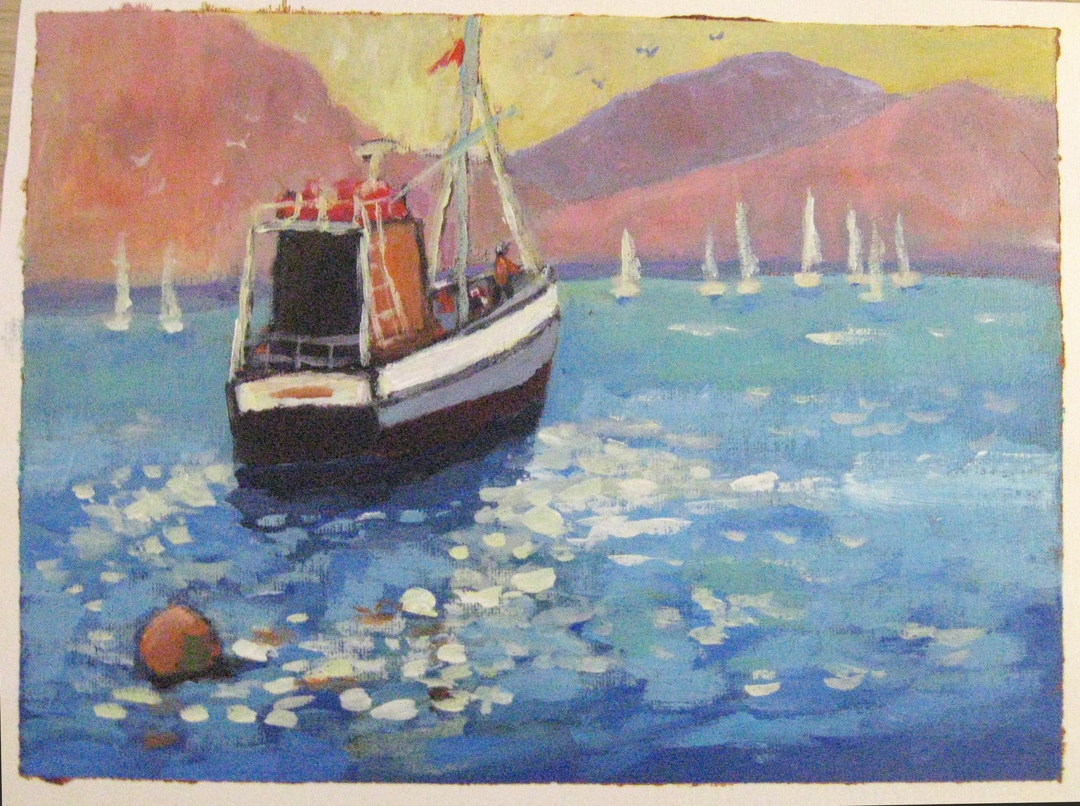 Old Fishing Boat - image 1 - student project