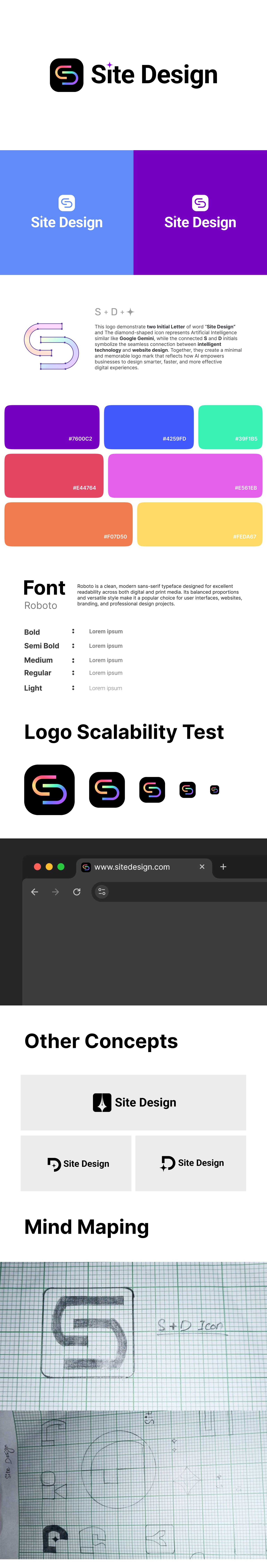 Site Design Logo Design - image 1 - student project