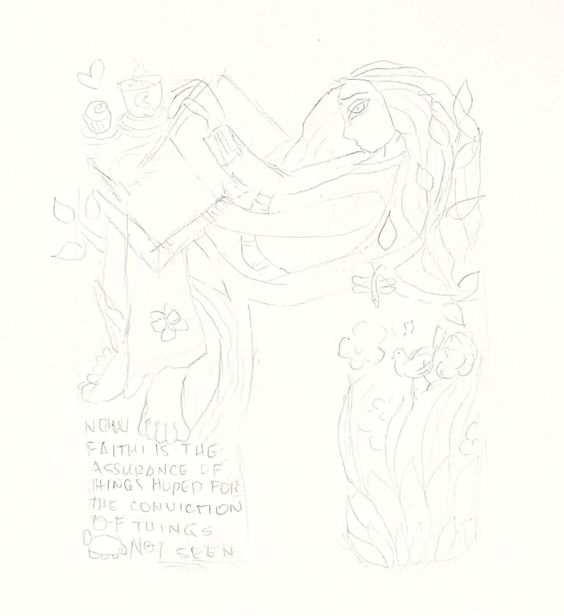 Create a Character From the First Letter of Your Name - image 2 - student project