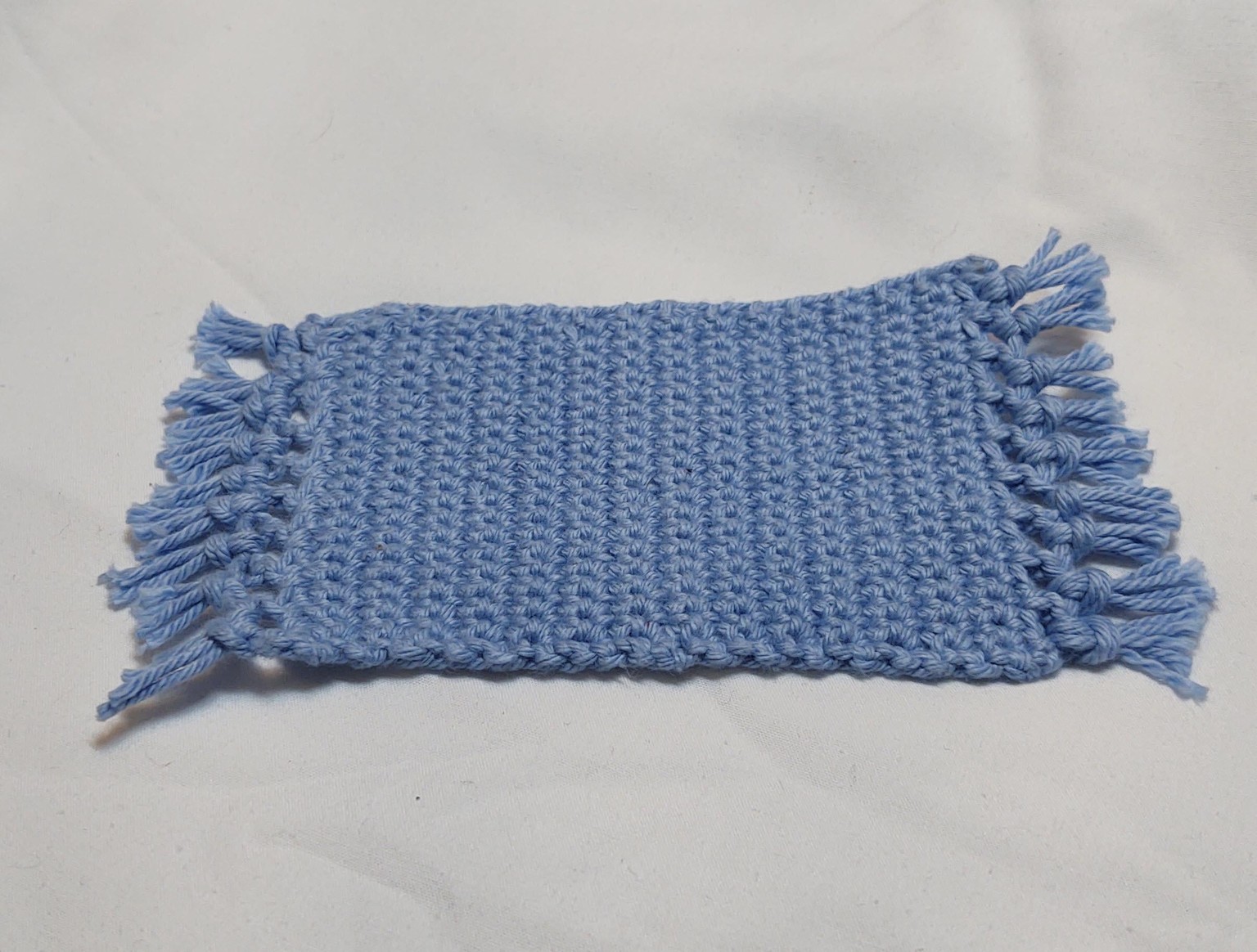 Mug Rug with Even Edges - image 1 - student project