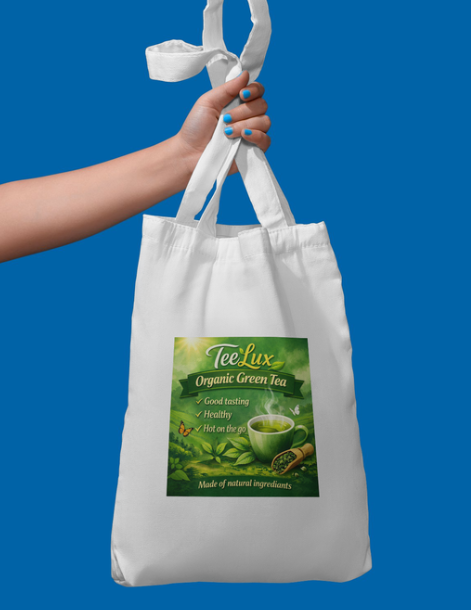 Tee-lux tea product mockups. - image 6 - student project