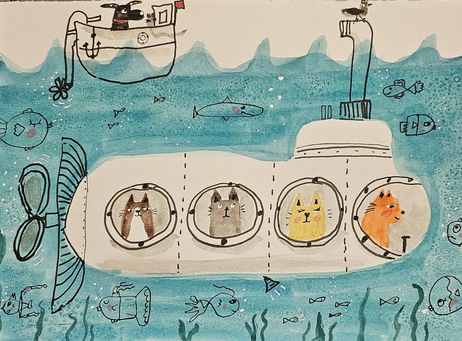 Cats(& Friends )Traveling Paw-ty! - image 3 - student project