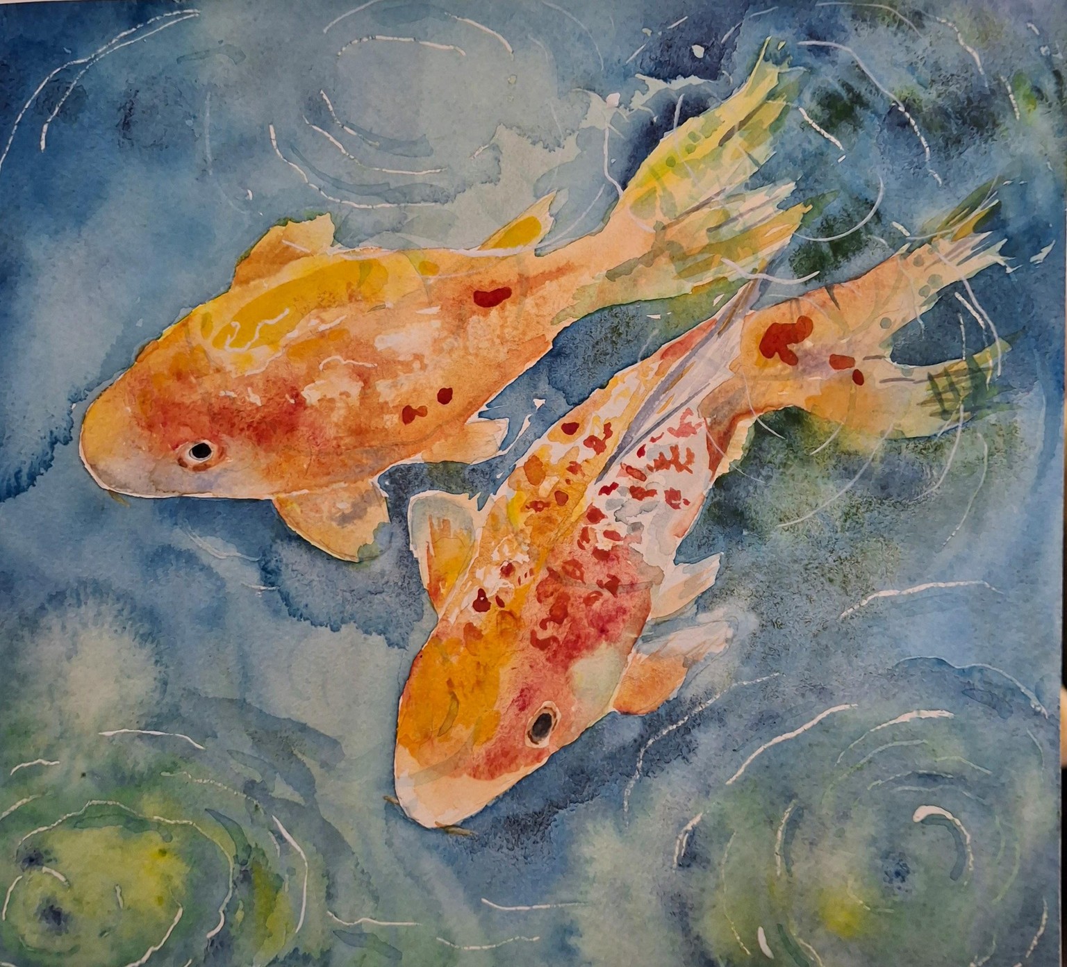 Koi Painting - image 1 - student project