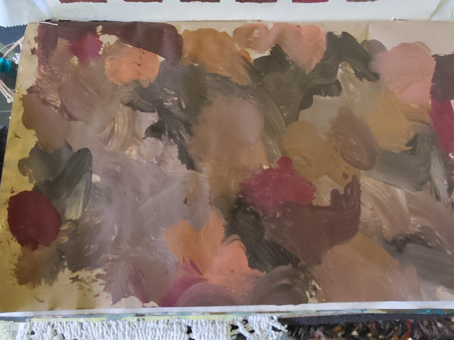 Burgundy & Earthy Tones - image 1 - student project