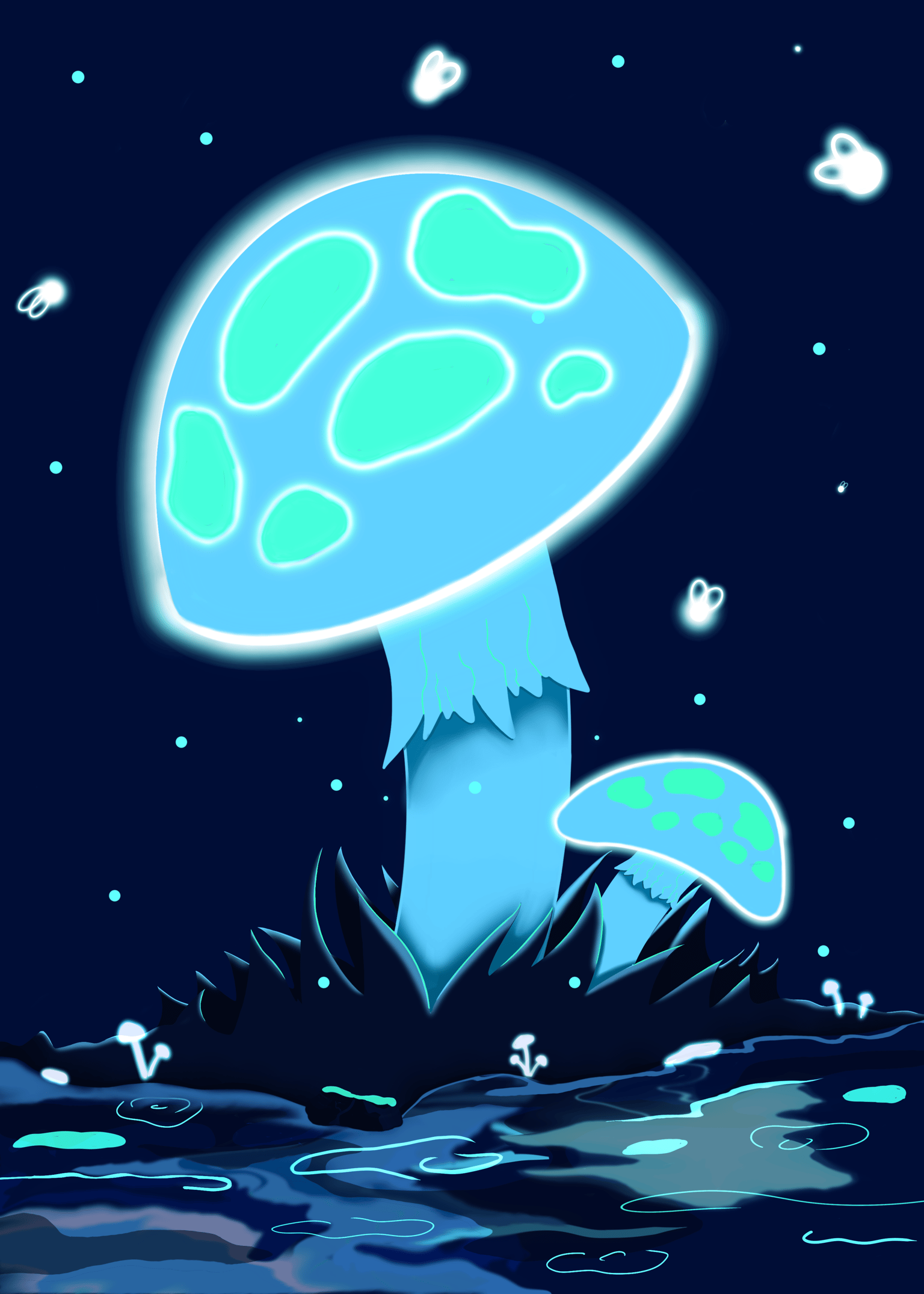 Magically glowing - image 1 - student project